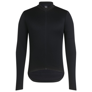 Rapha Classic Long Sleeve Jersey Black/Black | 41263NRJI