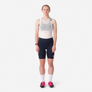 Rapha Pro Team Bib Shorts Dark Navy/White | 38952DOTR