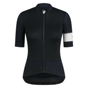 Rapha Pro Team Cycling Jersey Warm Riding Black/White | 87651KVSL