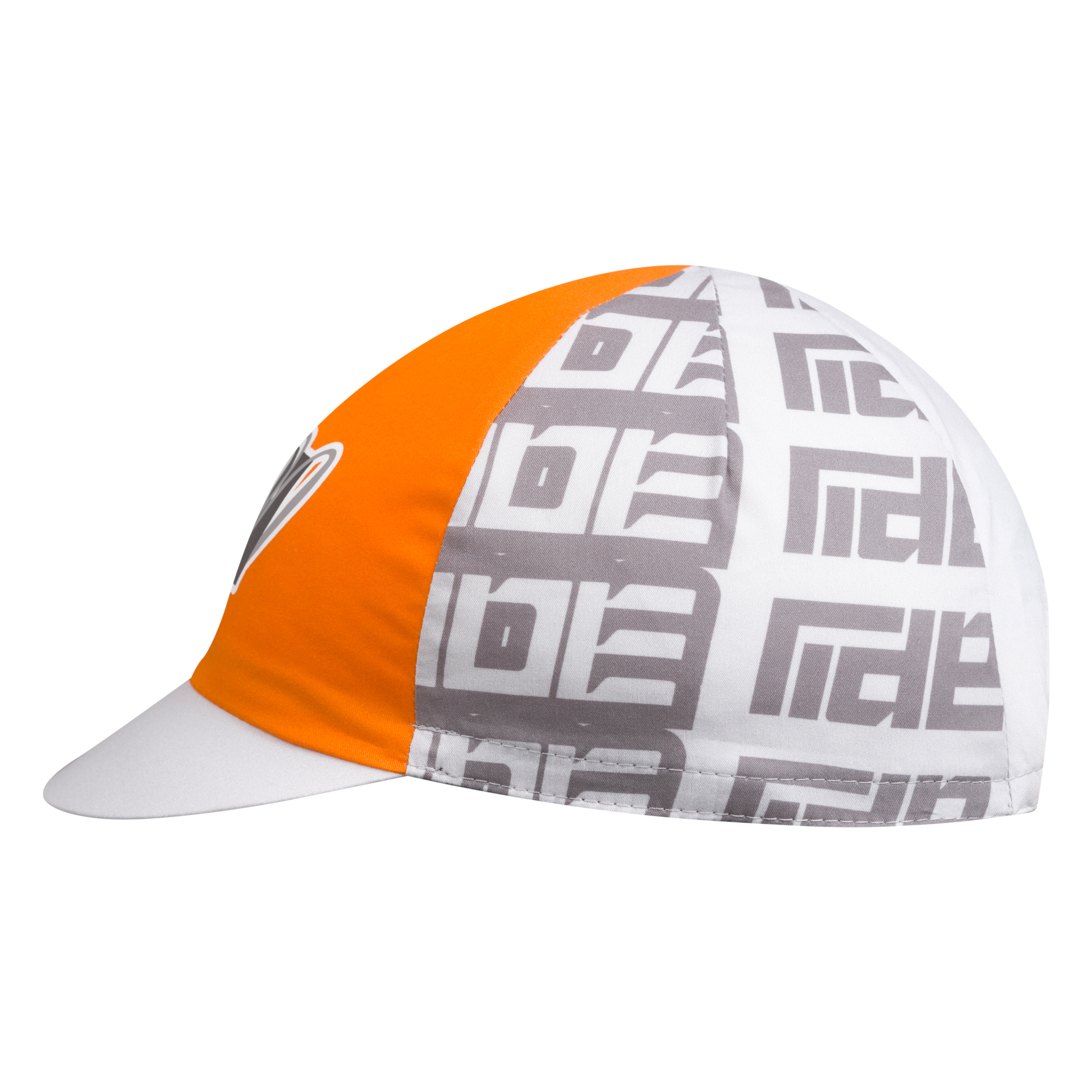 Rapha 100 Cap Light Grey/Bold Orange | 76852PATJ