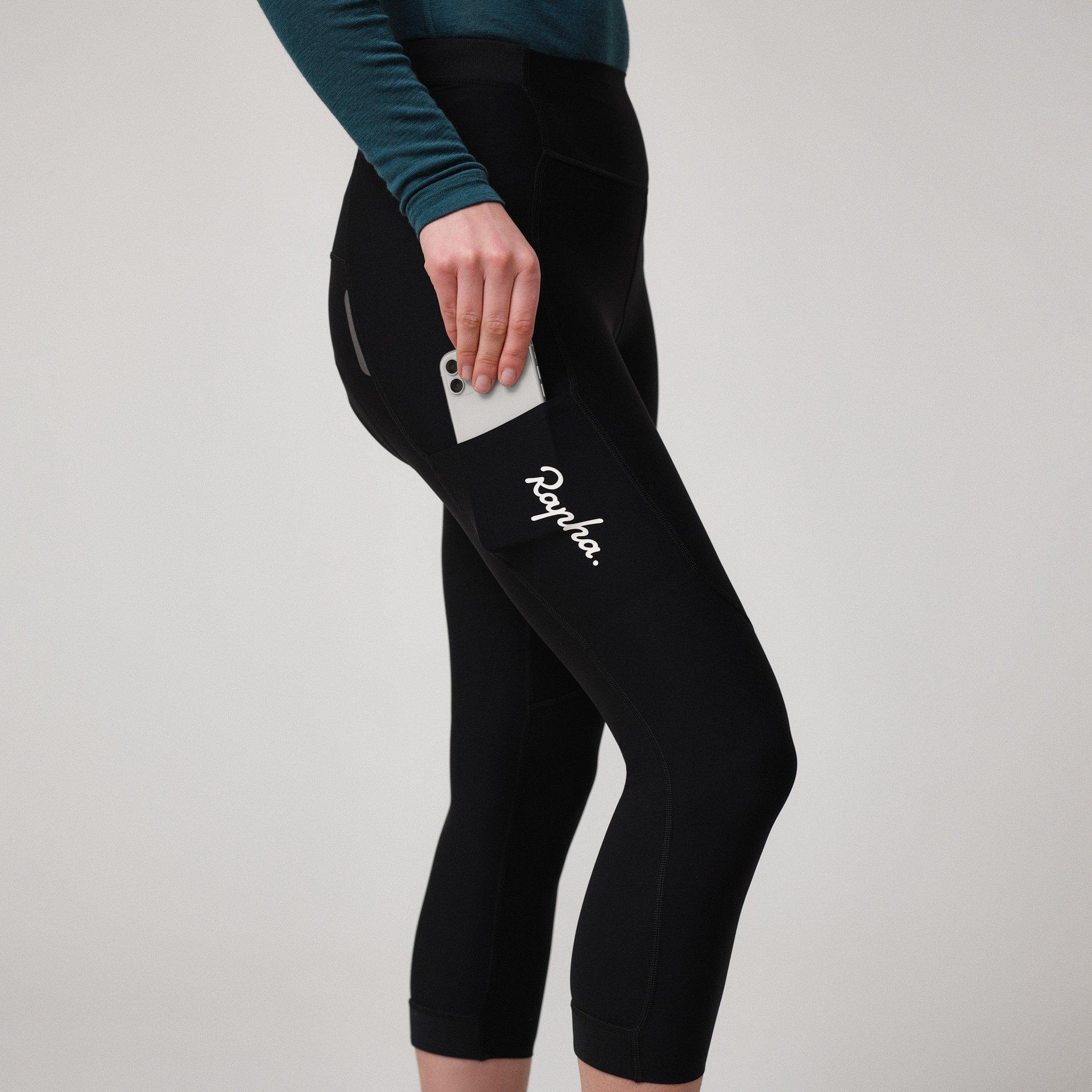 Rapha 3/4 Tights Black/White | 03596MDNE