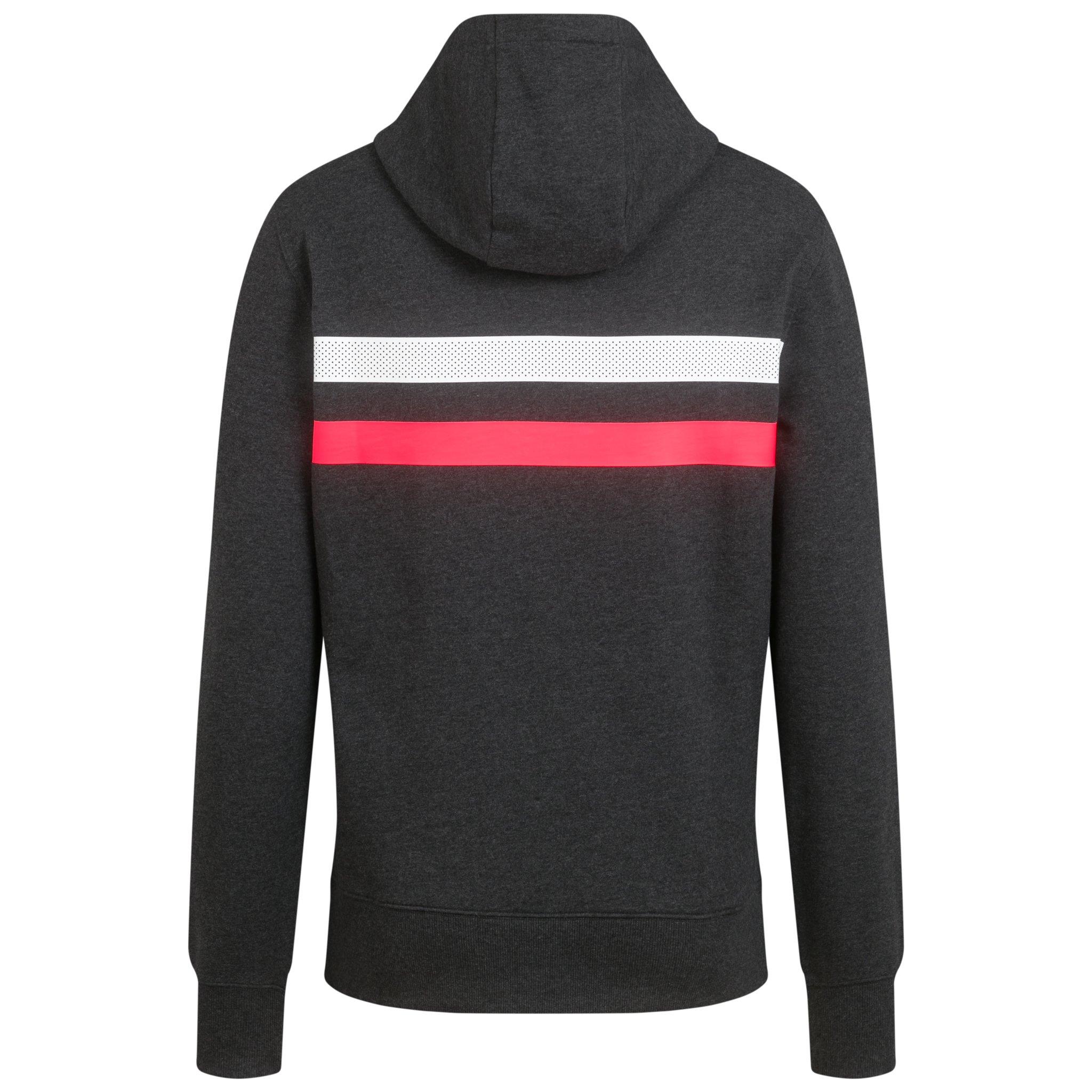 Rapha Brevet Hoodie Grey/White/High-Vis Pink | 58960DHCG