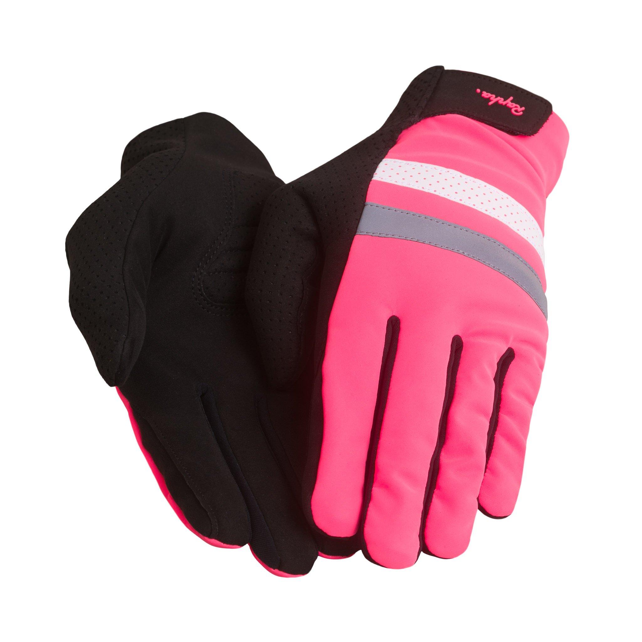 Rapha Brevet Reflective Gloves Black | 06342FNAC