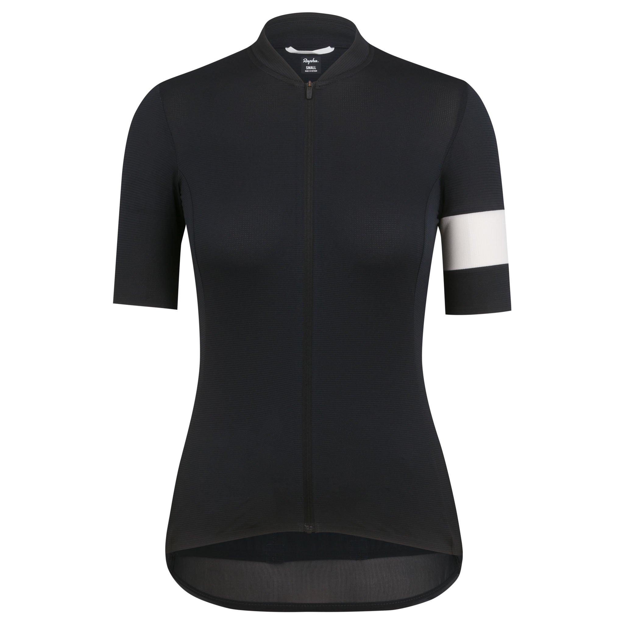 Rapha Classic Flyweight Cycling Jersey Dark Navy/High-Vis Pink | 38954FAWY