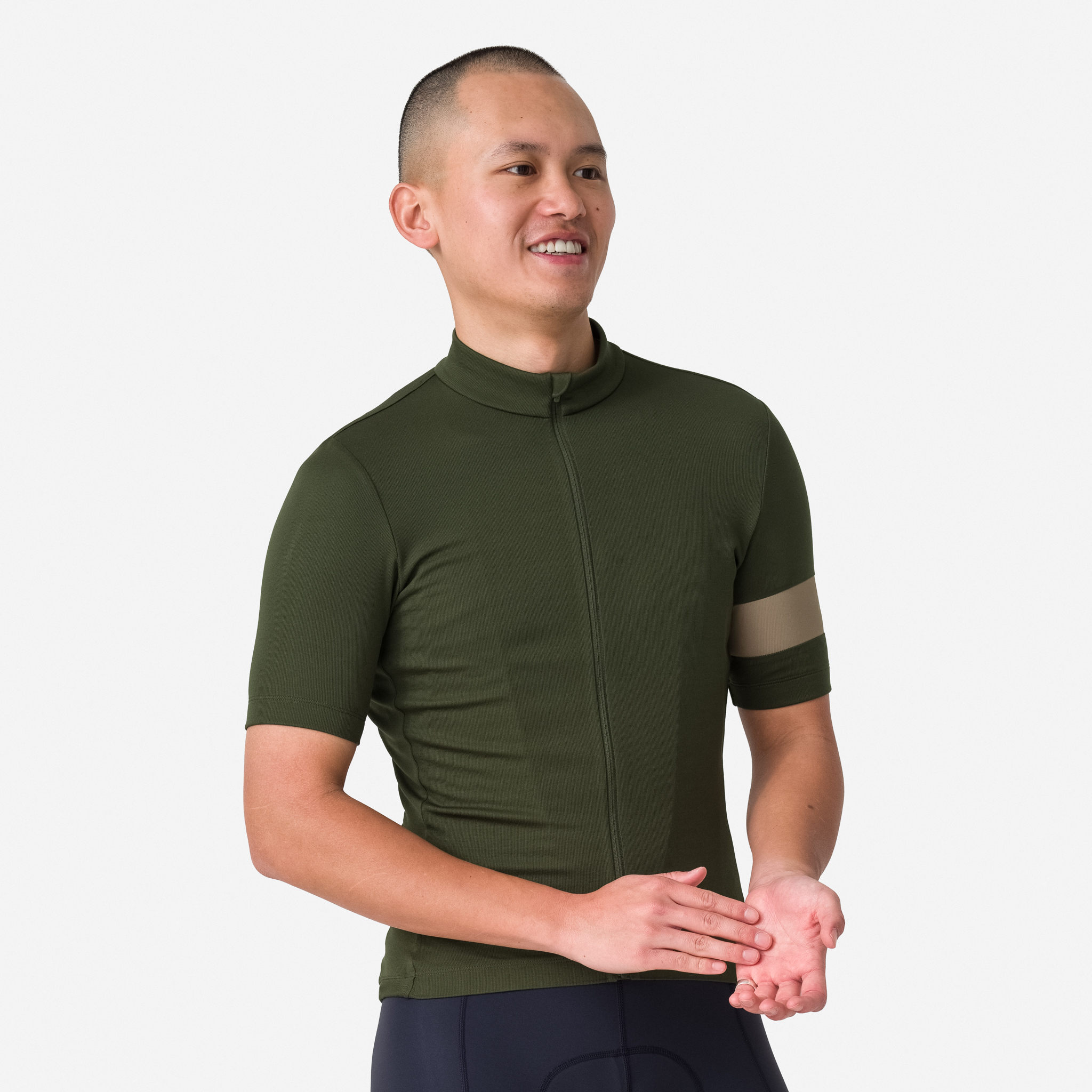 Rapha Classic Jersey II Deep Olive Green/Olive Green | 65738CYFI