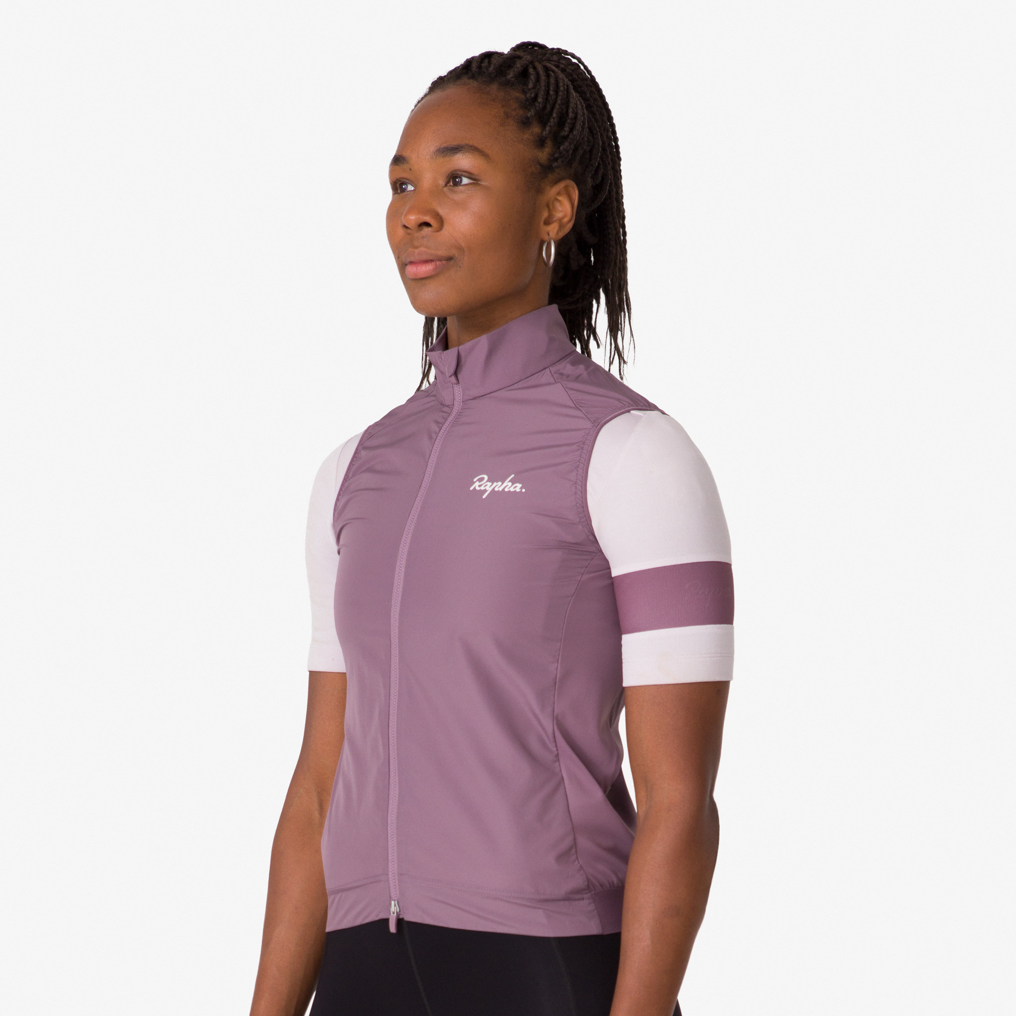 Rapha Core Gilet Amethyst/White | 12837ZNGE