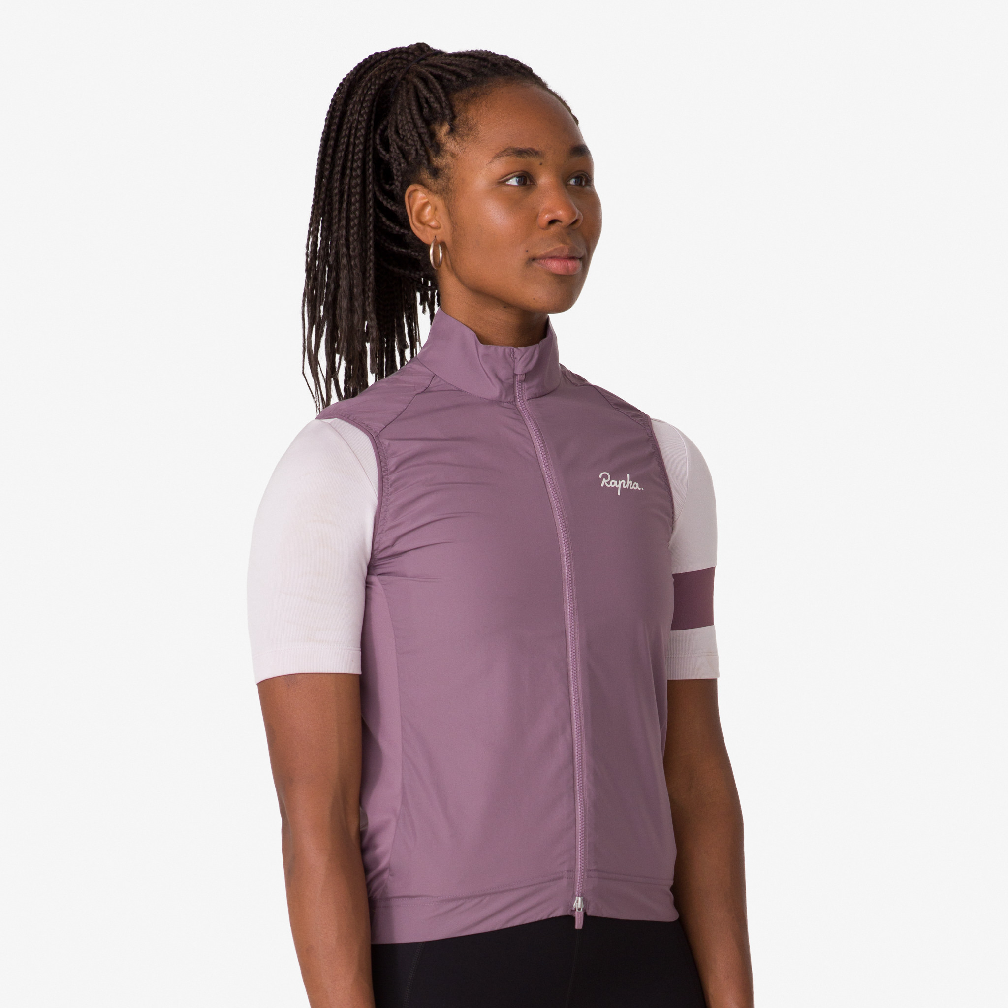 Rapha Core Gilet Amethyst/White | 12837ZNGE