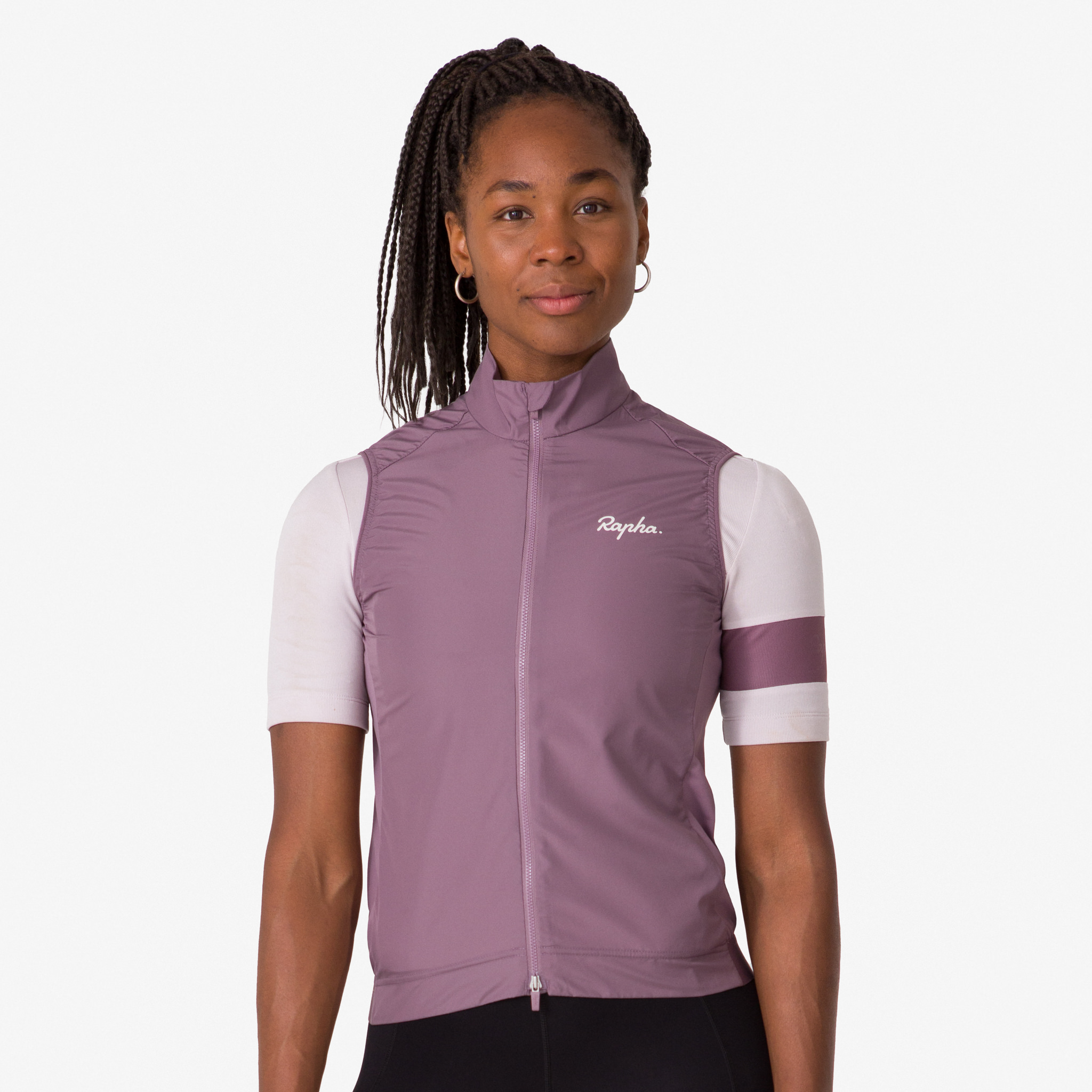 Rapha Core Gilet Amethyst/White | 12837ZNGE