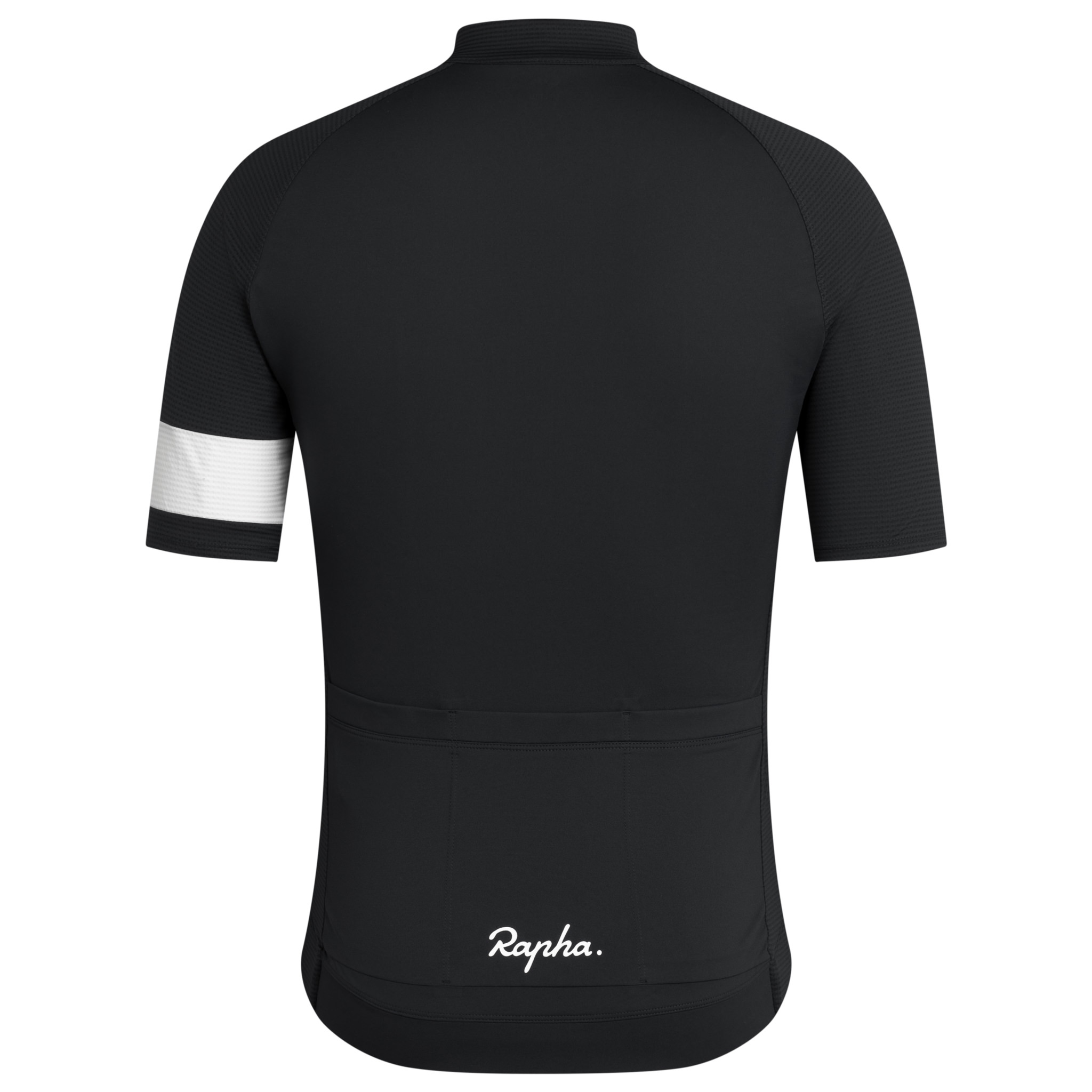 Rapha Core Lightweight Cycling Jersey Black | 41375HRVM