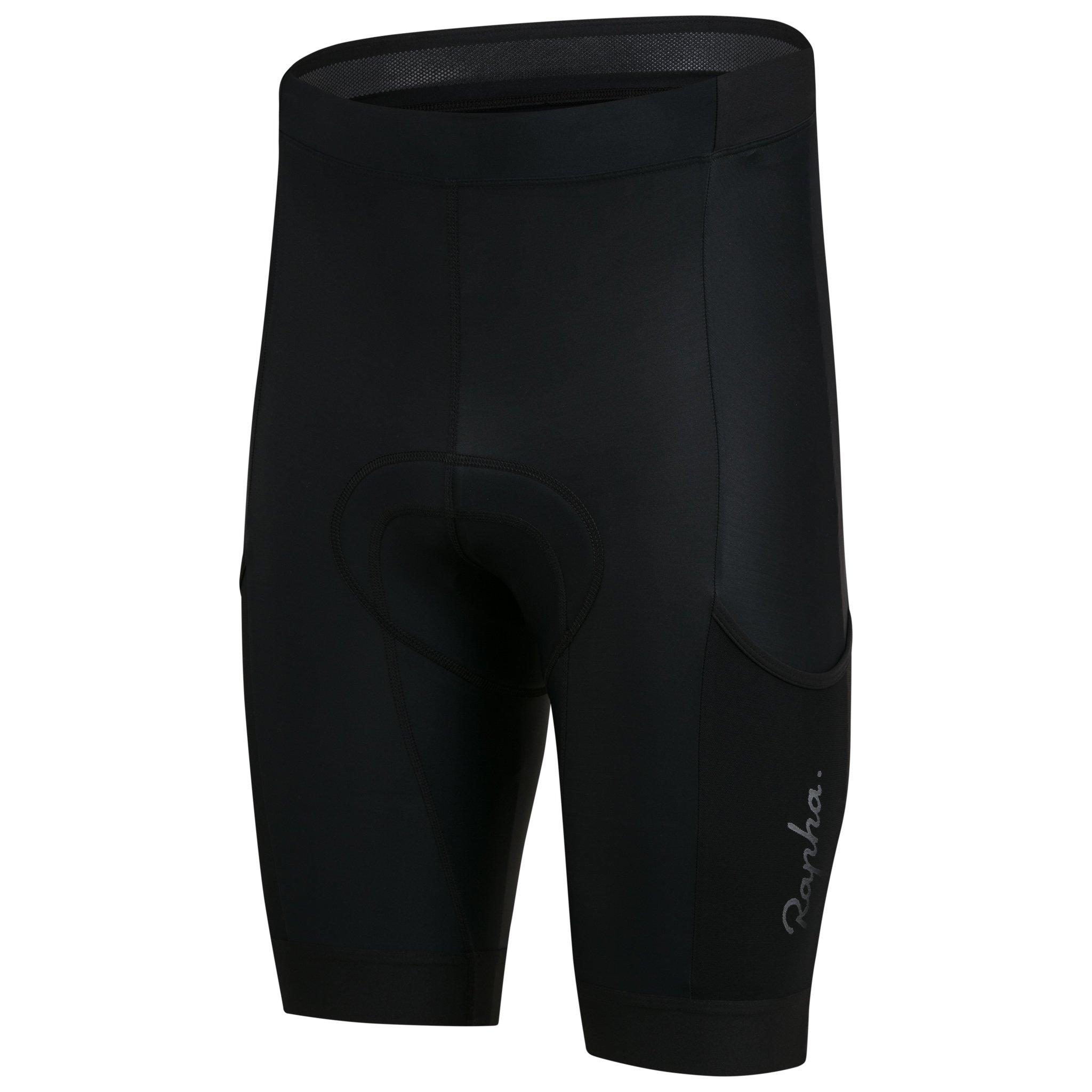 Rapha Cycling Shorts with Pockets Black | 93652QOLH