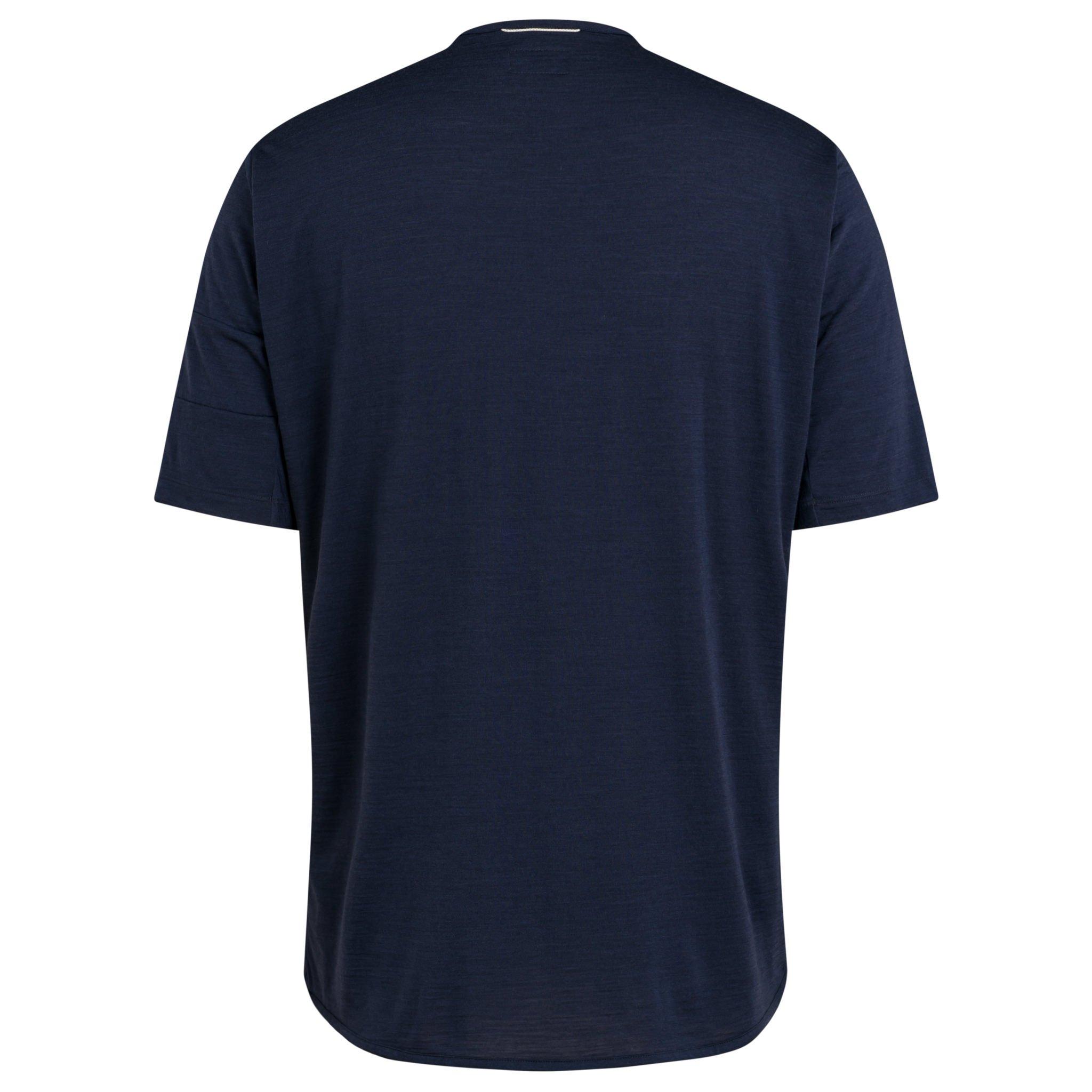 Rapha Explore Merino T-Shirt Dark Navy | 10843RWIN