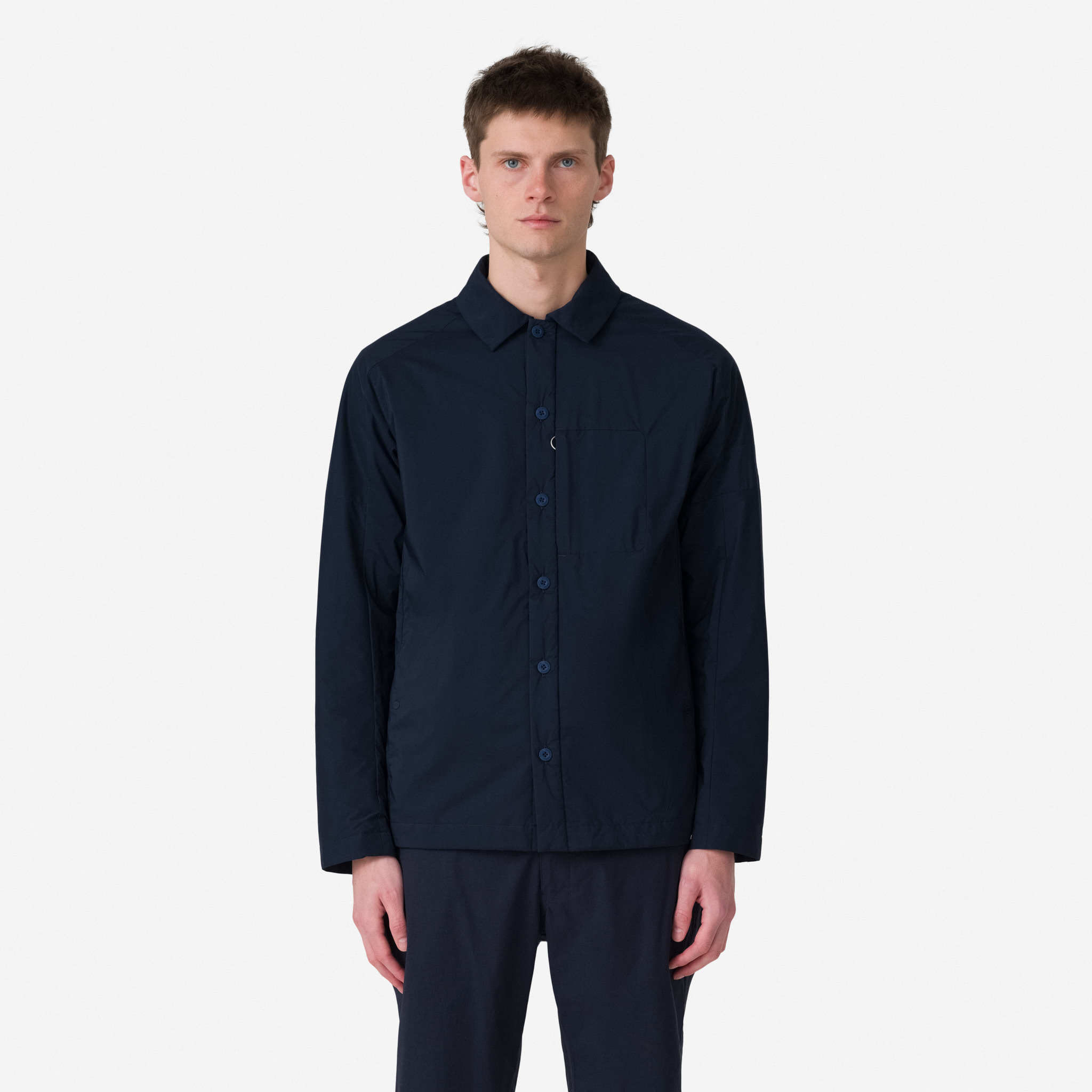 Rapha Insulated Overshirt Dark Navy/Navy | 91678DSFC