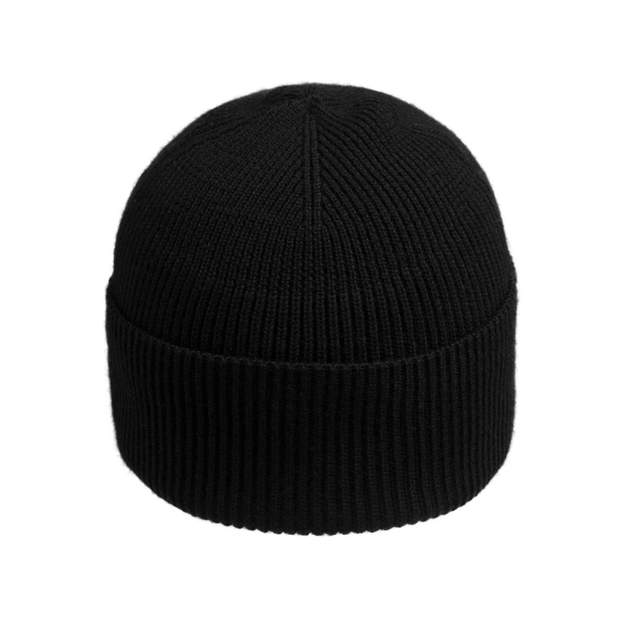 Rapha Logo Merino Beanie Hat Black | 14865ETJH