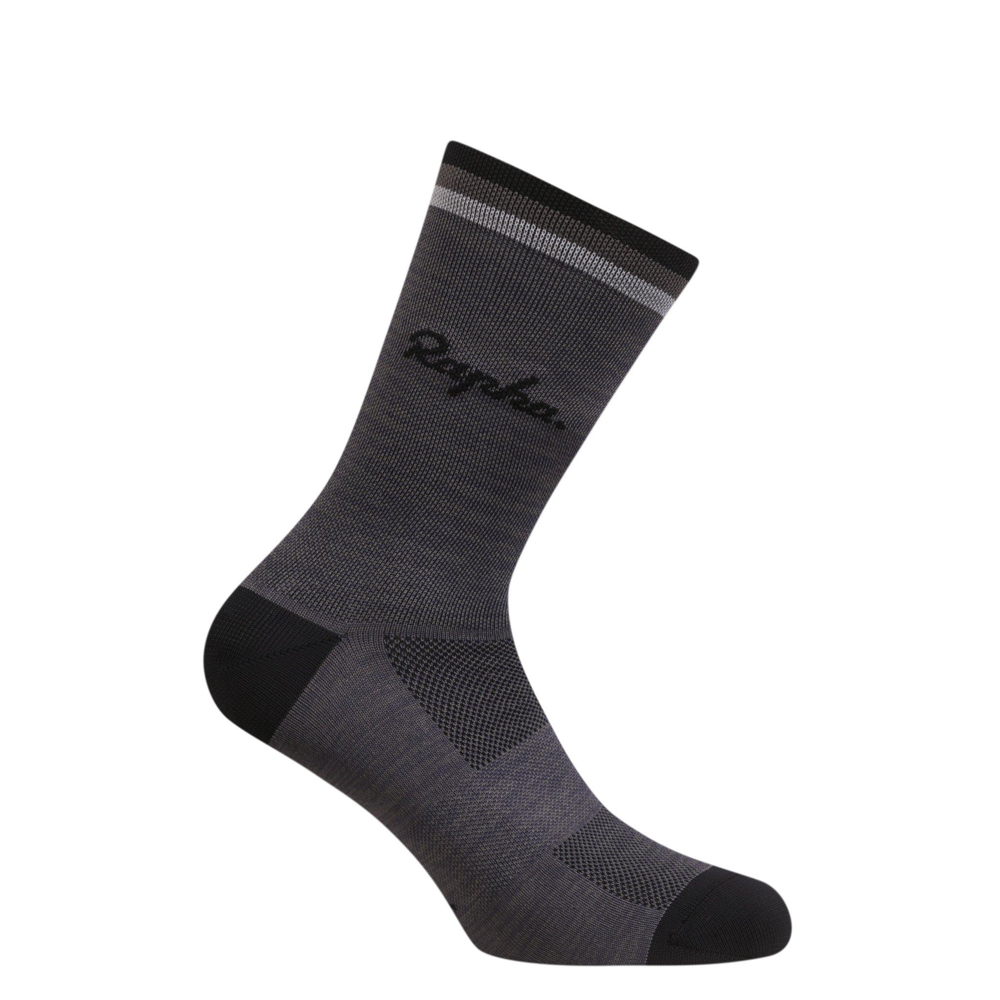 Rapha Logo Socks White/Black/Pink | 82547HUZI