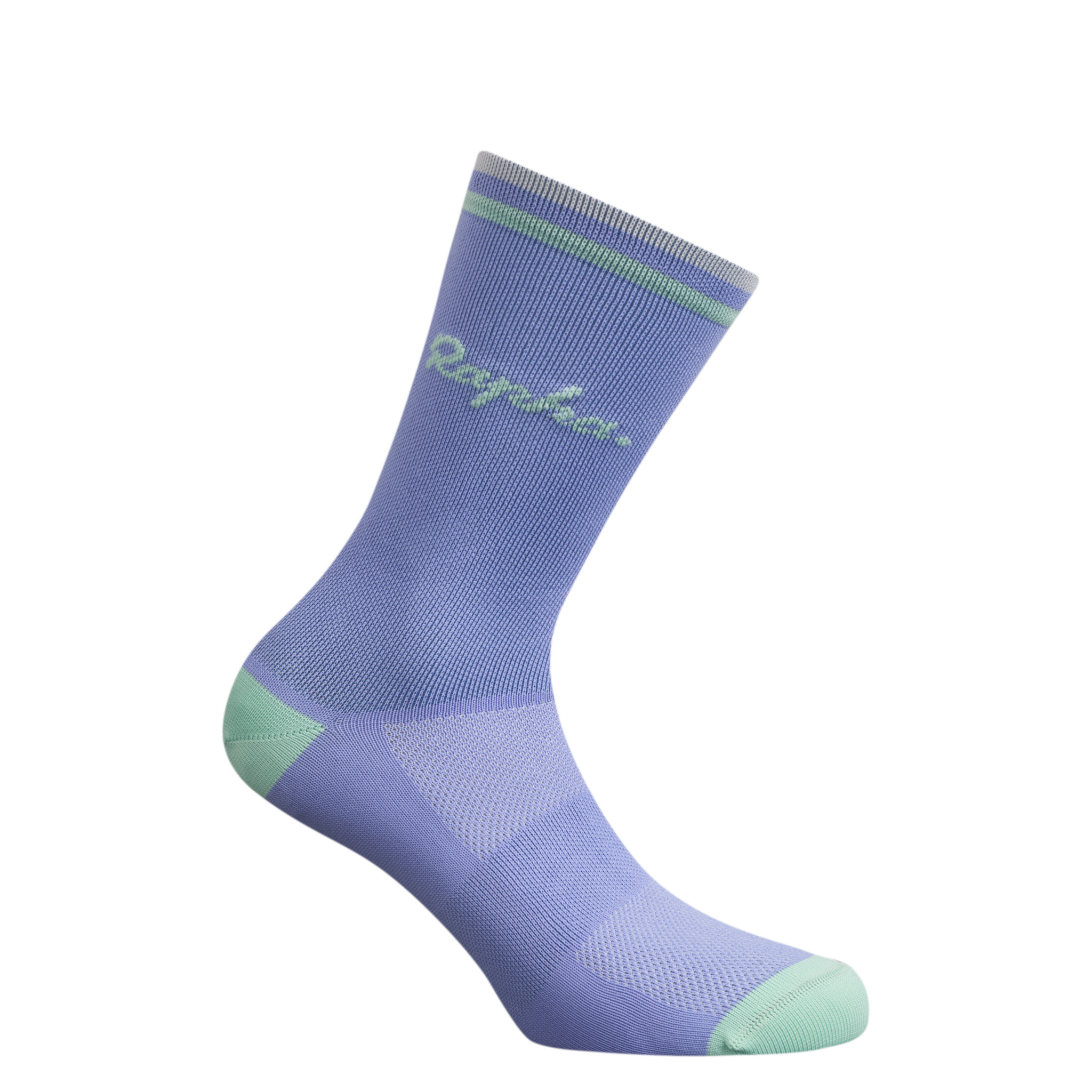 Rapha Logo Socks White/Black/Pink | 82547HUZI