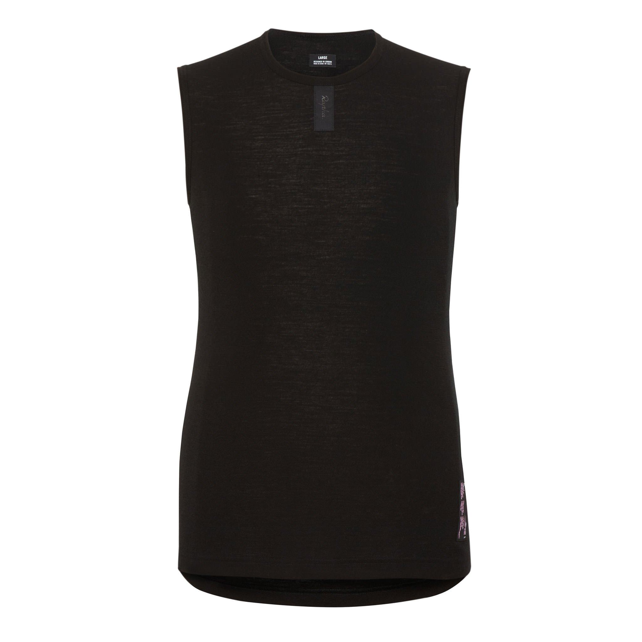 Rapha Merino Base Layer SL Black | 56487XPRU