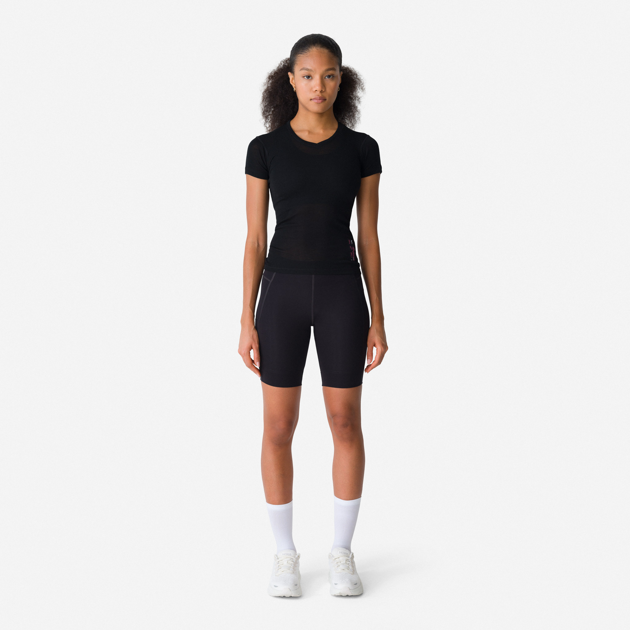 Rapha Merino Base Layer Short Sleeve Black | 60491YGVH