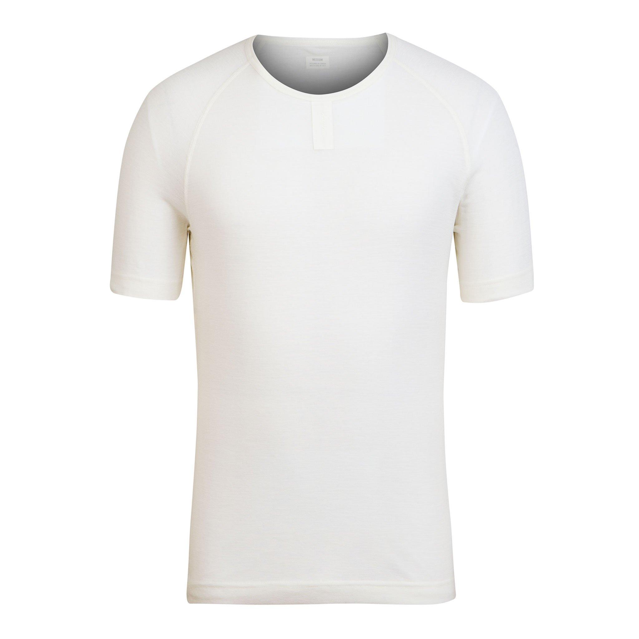 Rapha Merino Base Layer Short Sleeve Black | 85046YHNZ