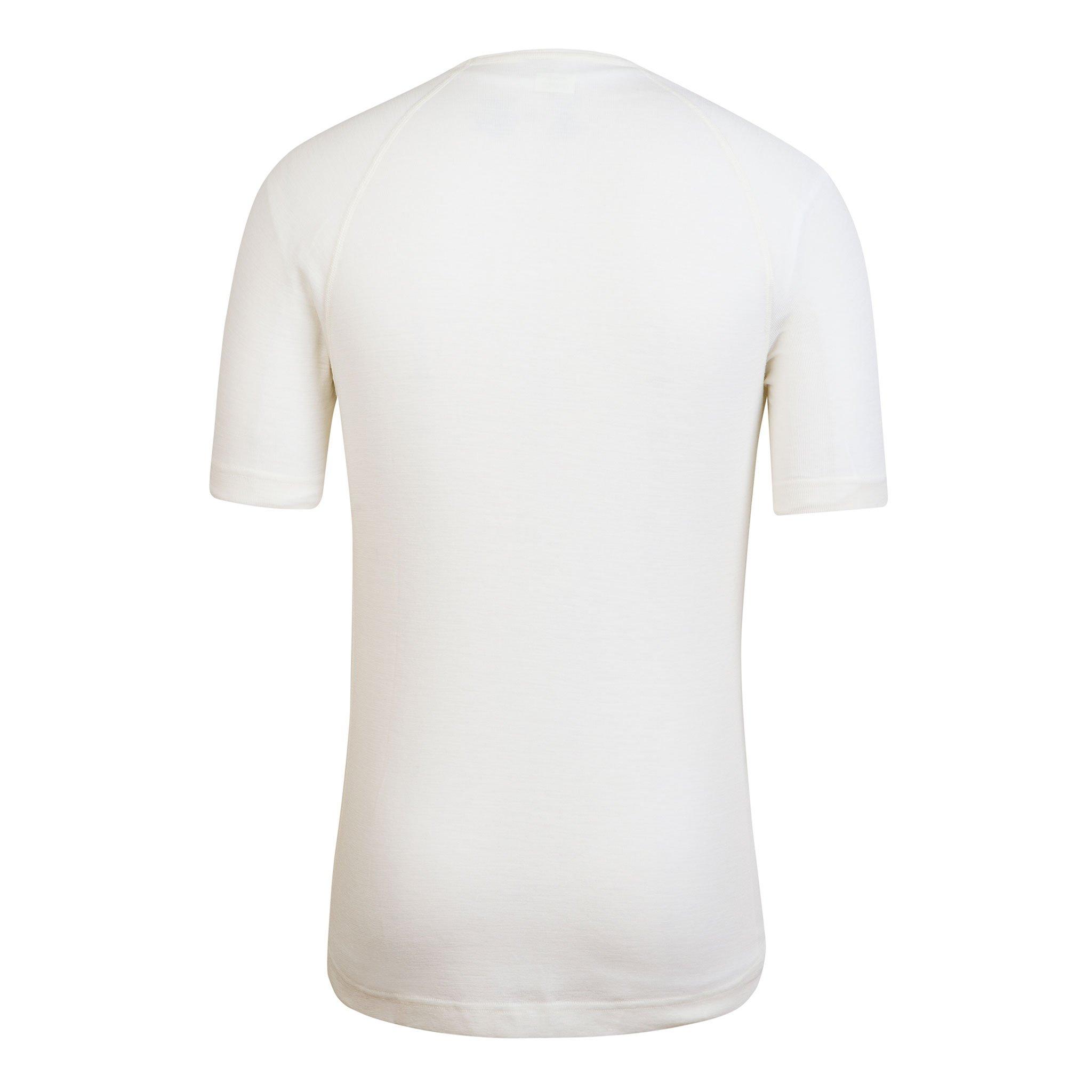 Rapha Merino Base Layer Short Sleeve Black | 85046YHNZ