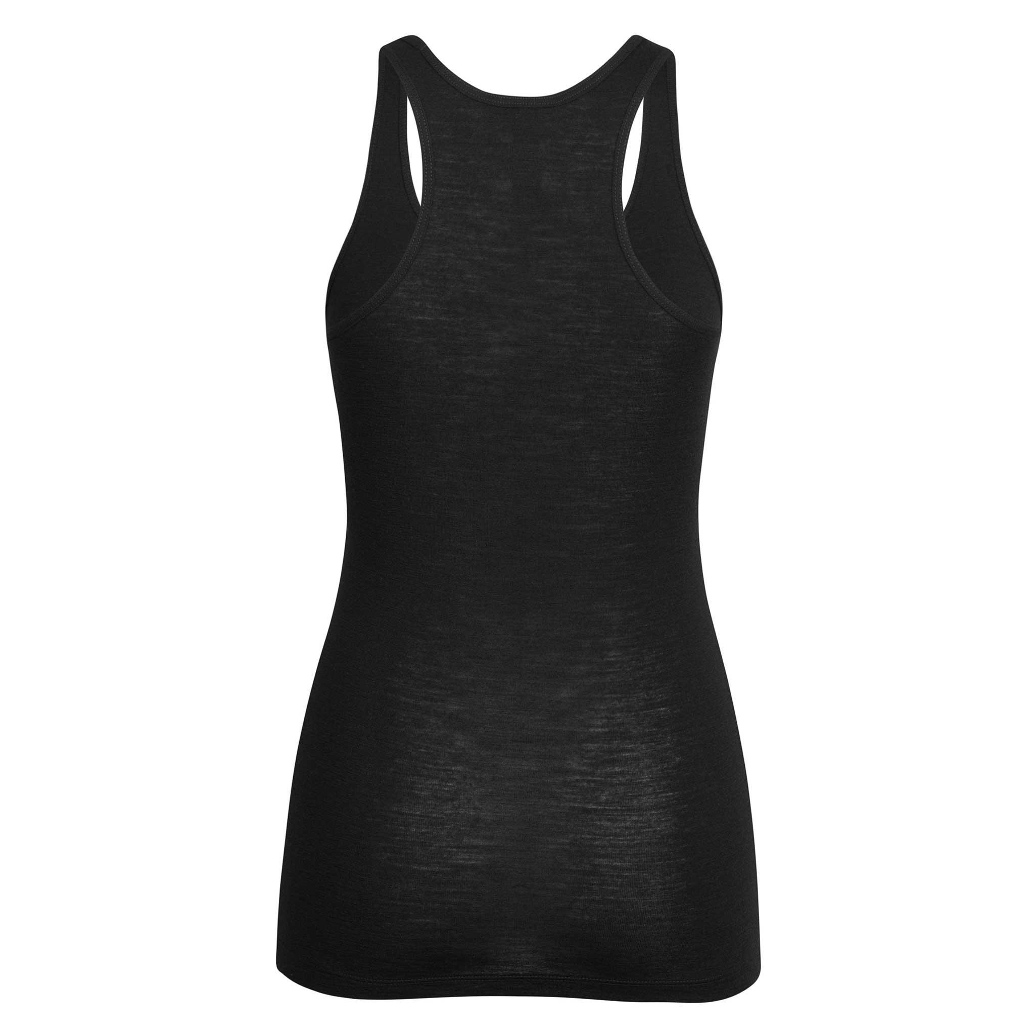 Rapha Merino Base Layer Sleeveless Black | 53208IAHQ