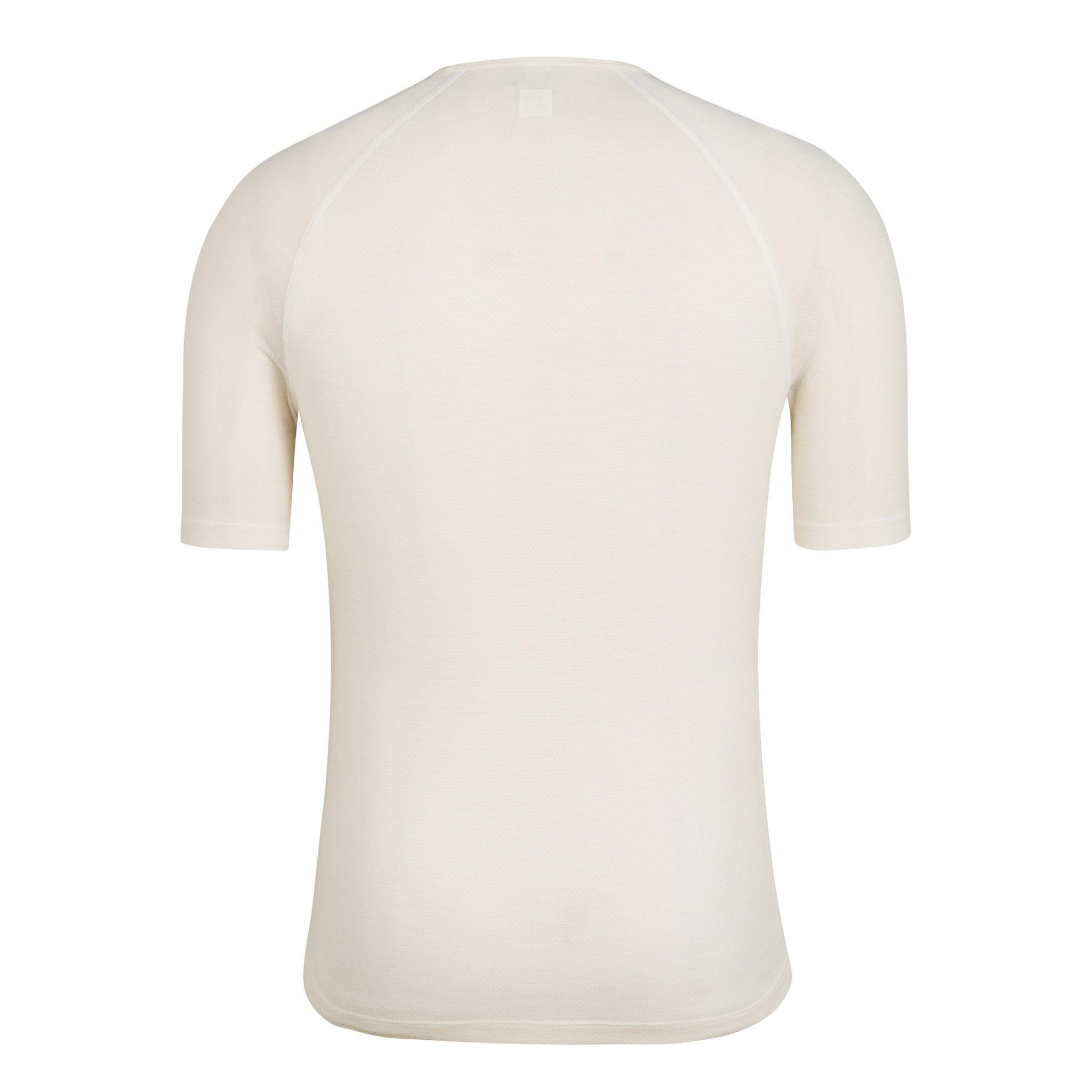 Rapha Merino Mesh Base Layer Short Sleeve Cream | 03186LZYF