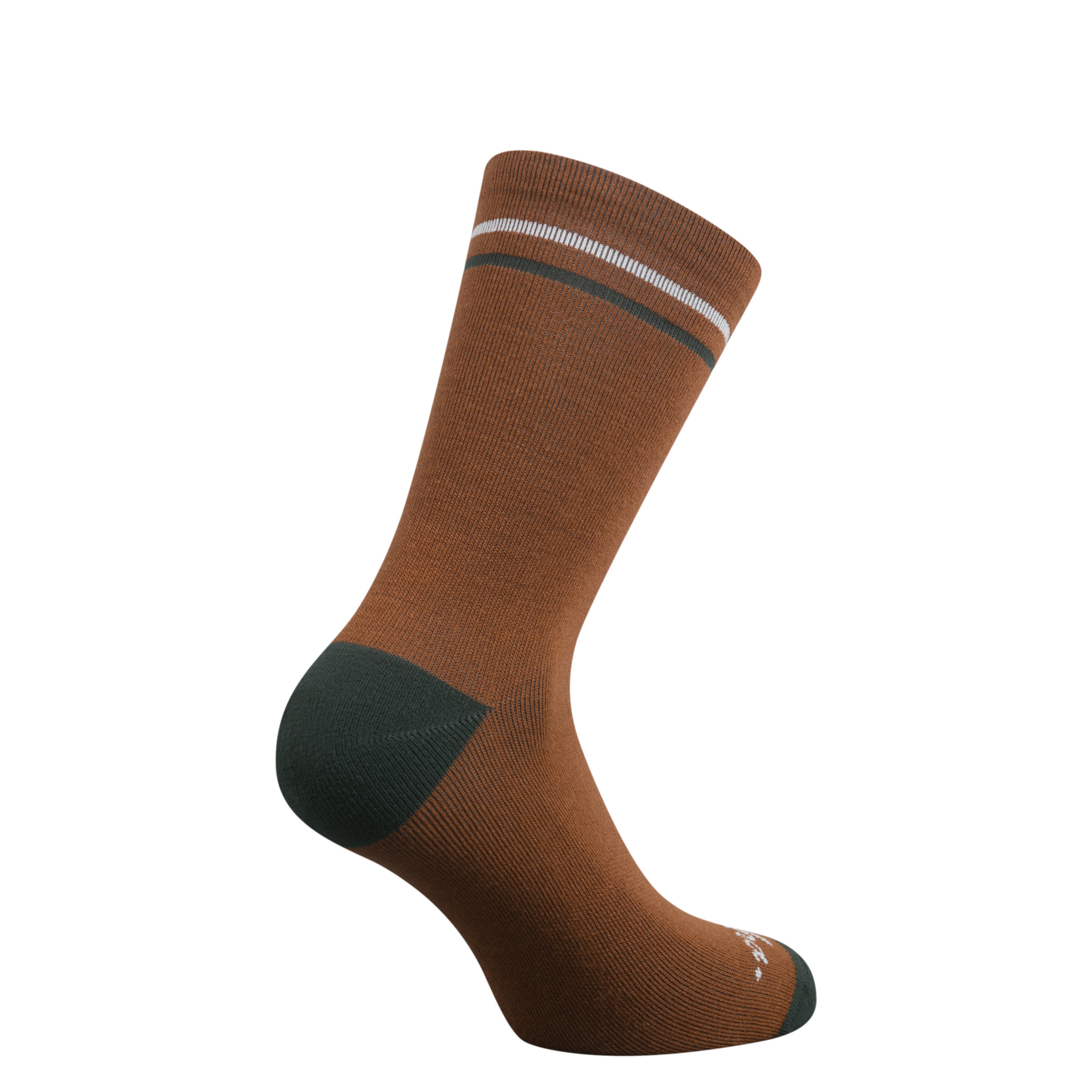 Rapha Merino Socks Regular Brown/Dark Green | 46253RTQA