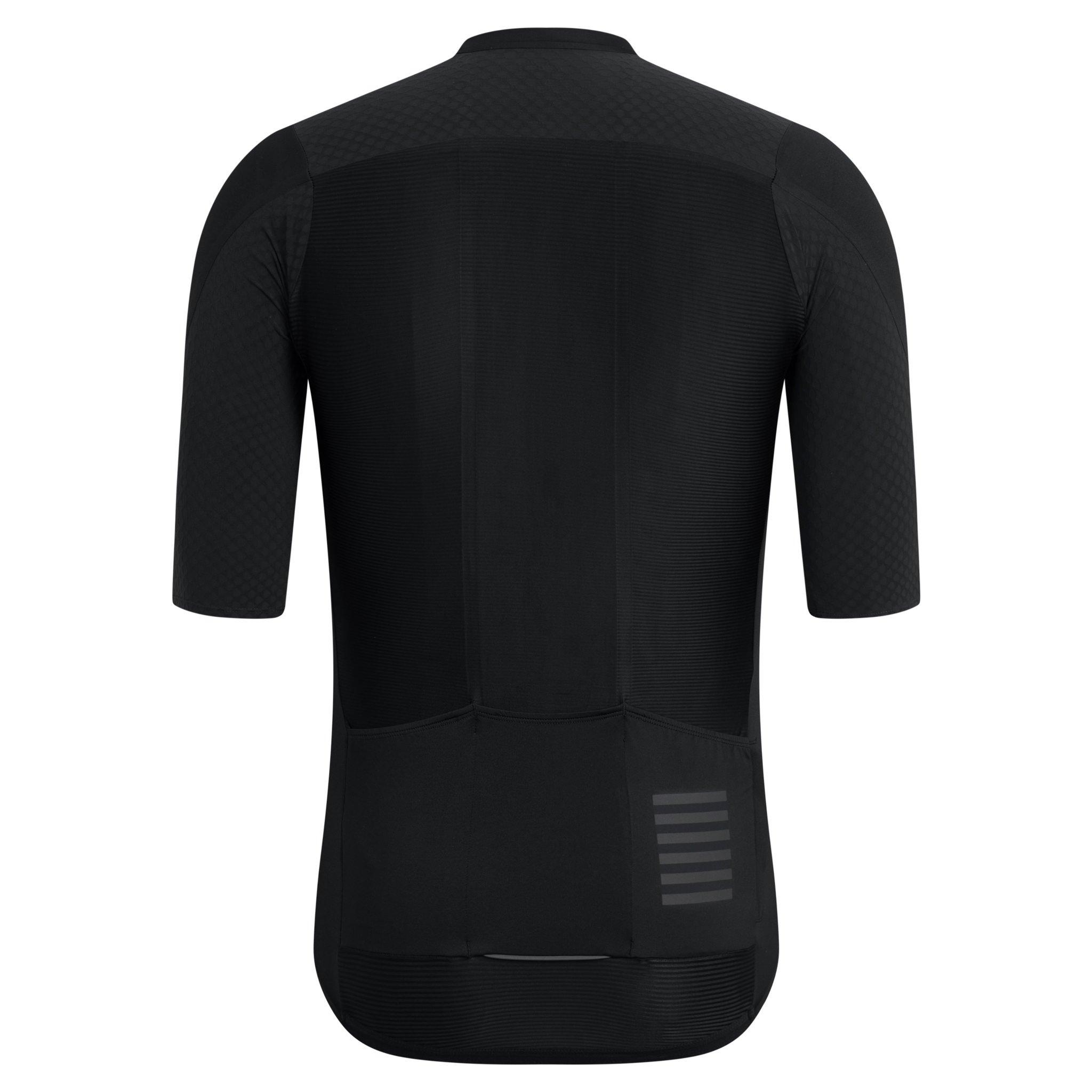 Rapha Pro Team Aero Cycling Jersey Black | 41806GOHI