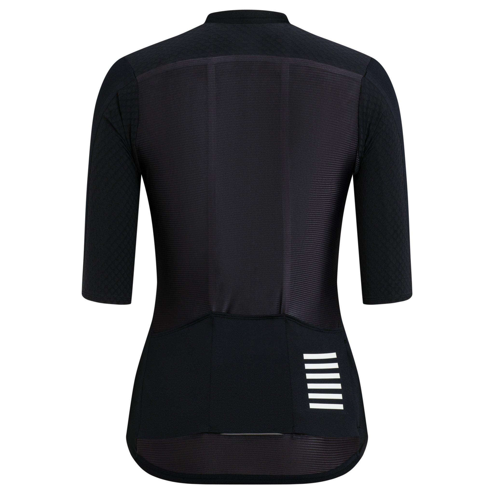 Rapha Pro Team Aero Cycling Jersey Black/White | 53240CGWF