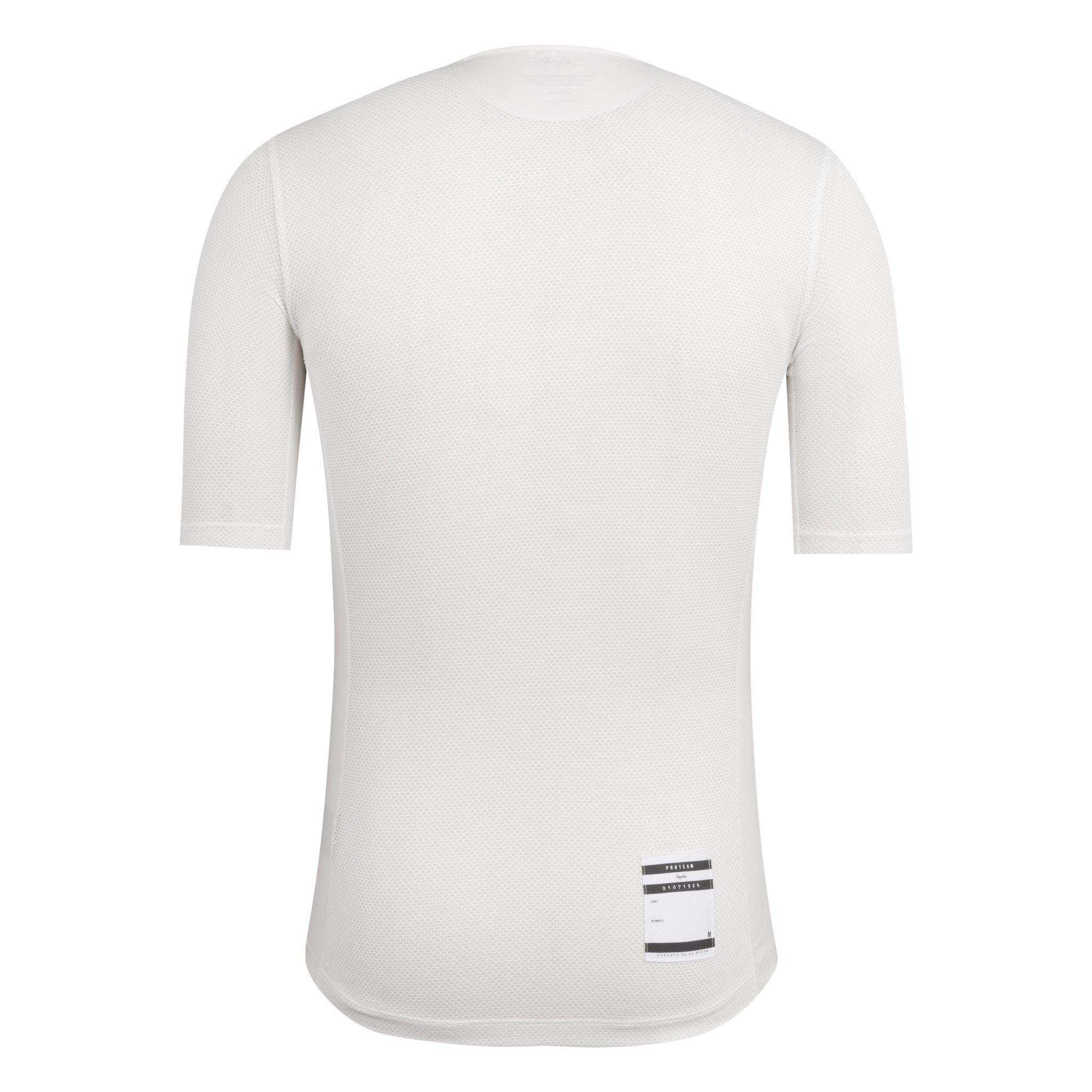 Rapha Pro Team Base Layer Short Sleeve White | 81706BRQI