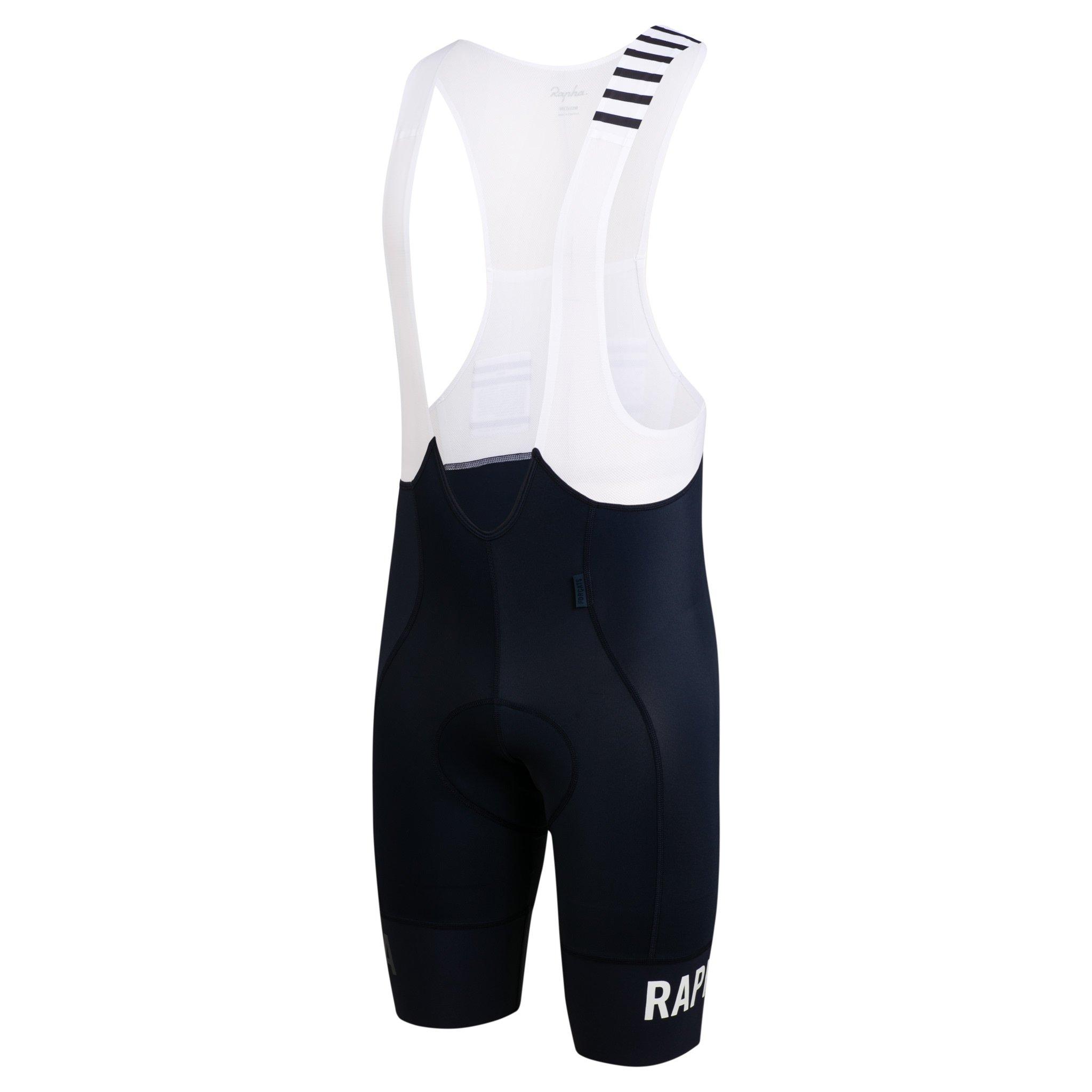 Rapha Pro Team Cycling Bib Shorts Dark Navy/White | 49578YNQA