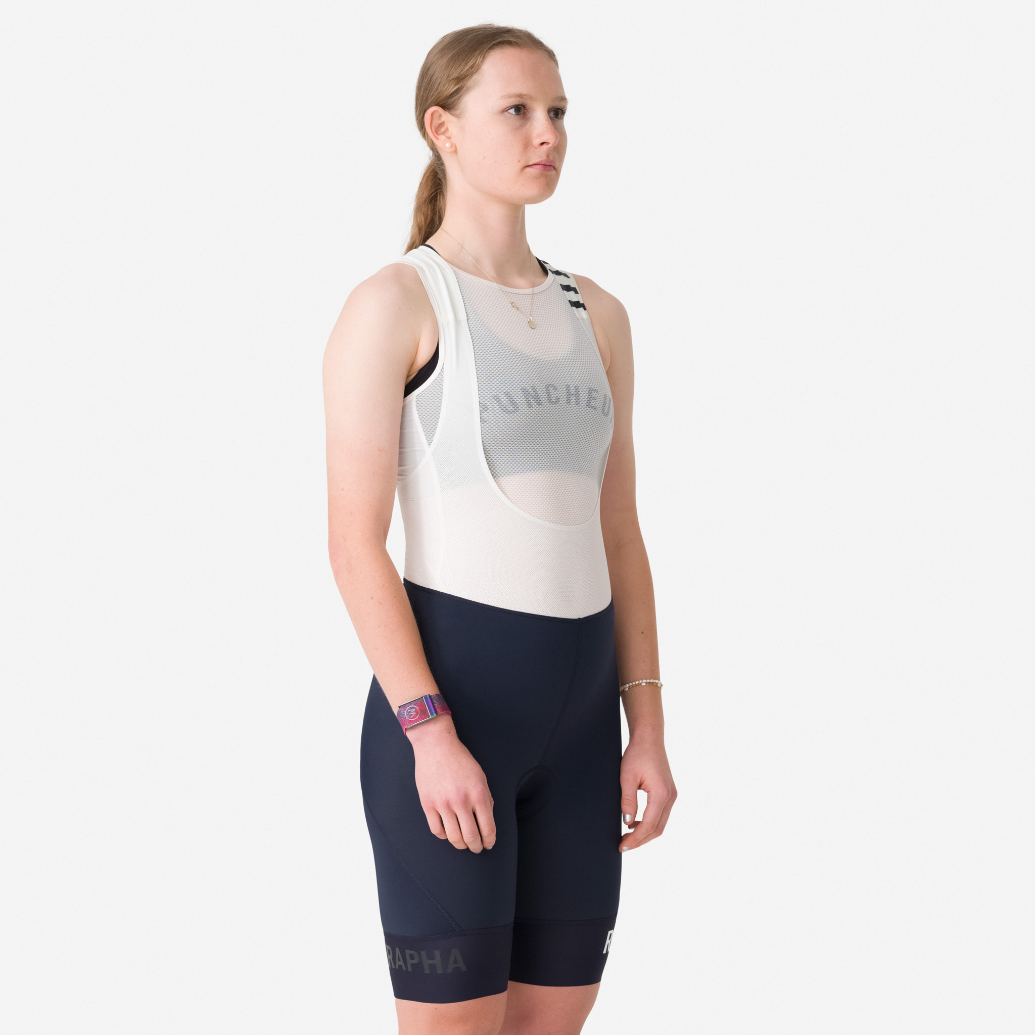 Rapha Pro Team Cycling Bib Shorts Dark Navy/White | 95418YWRS