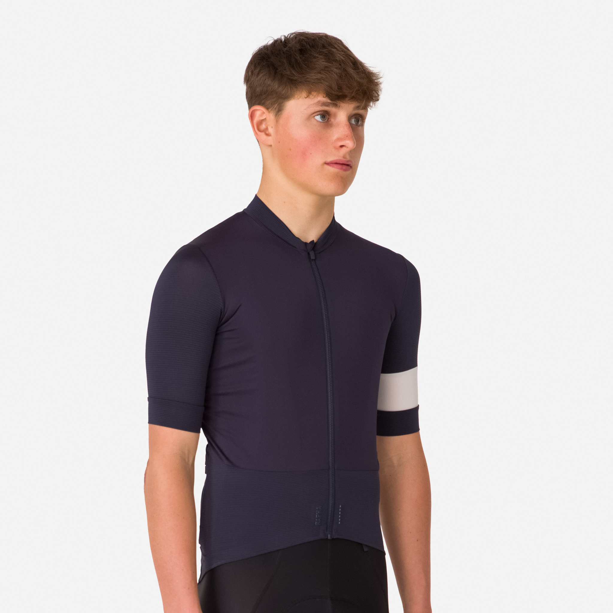 Rapha Pro Team Cycling Jersey Warm Riding Dark Navy/White | 75089YAQL