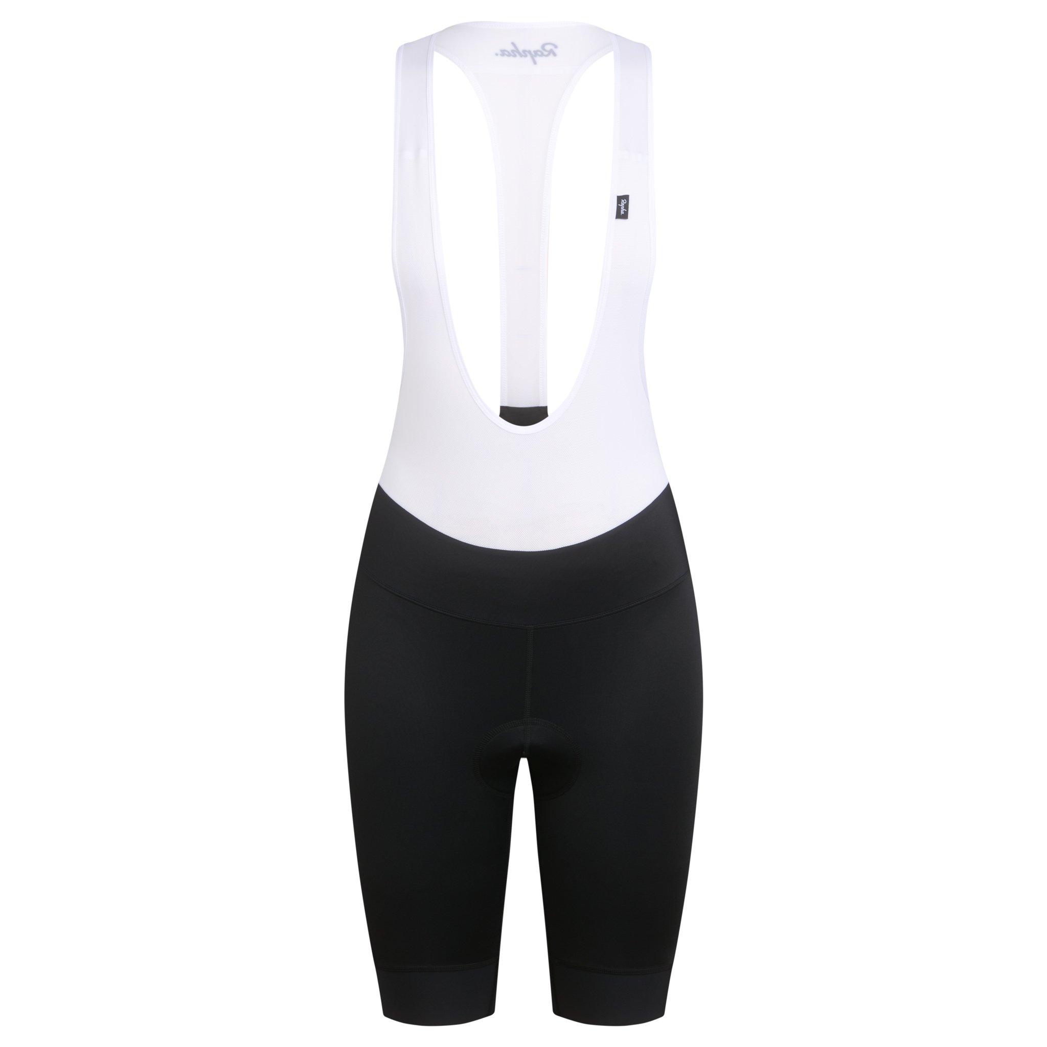 Rapha Pro Team Detachable Bib Shorts Black/White | 17658WYTE