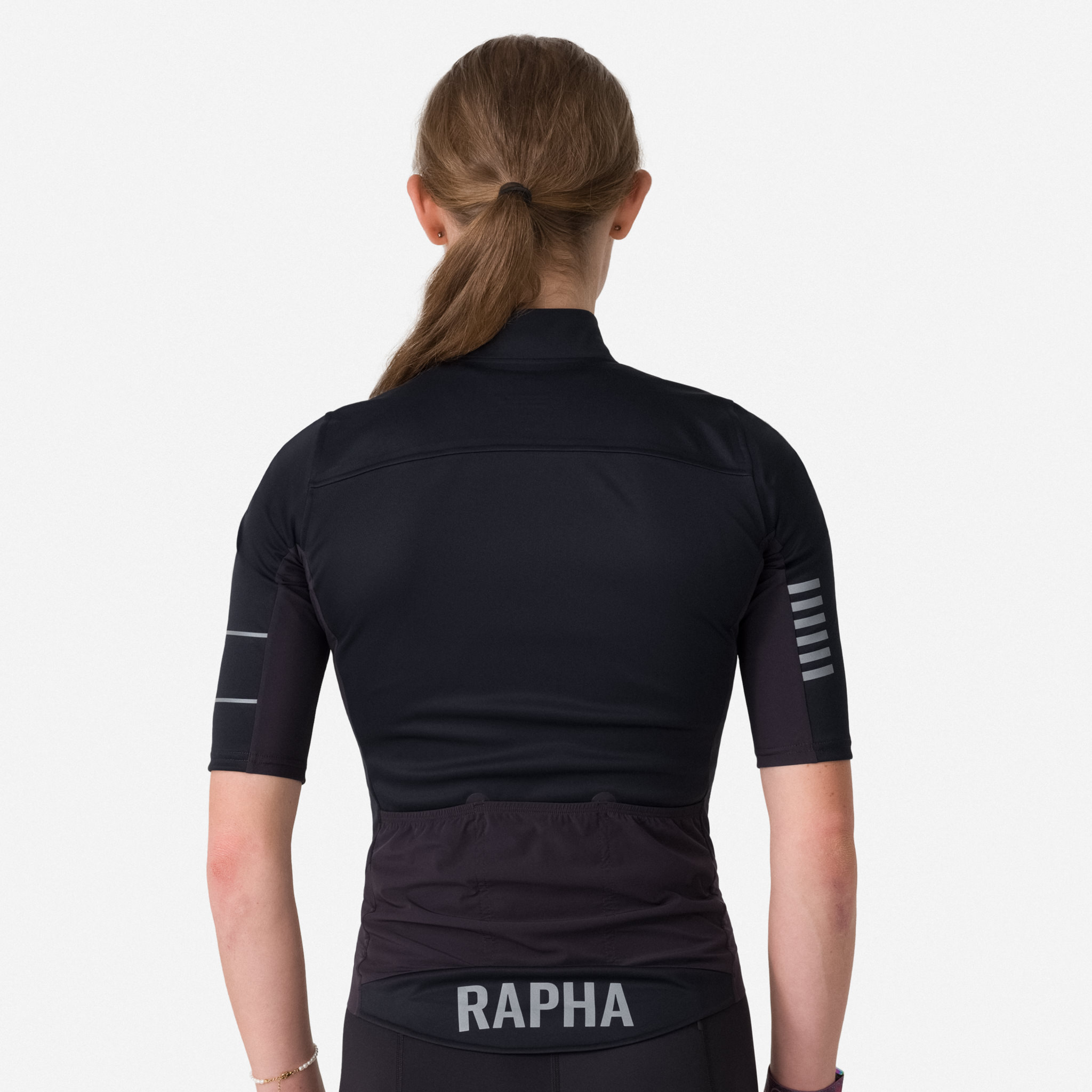 Rapha Pro Team GORE-TEX INFINIUM Jersey Black/Silver | 98073CASF