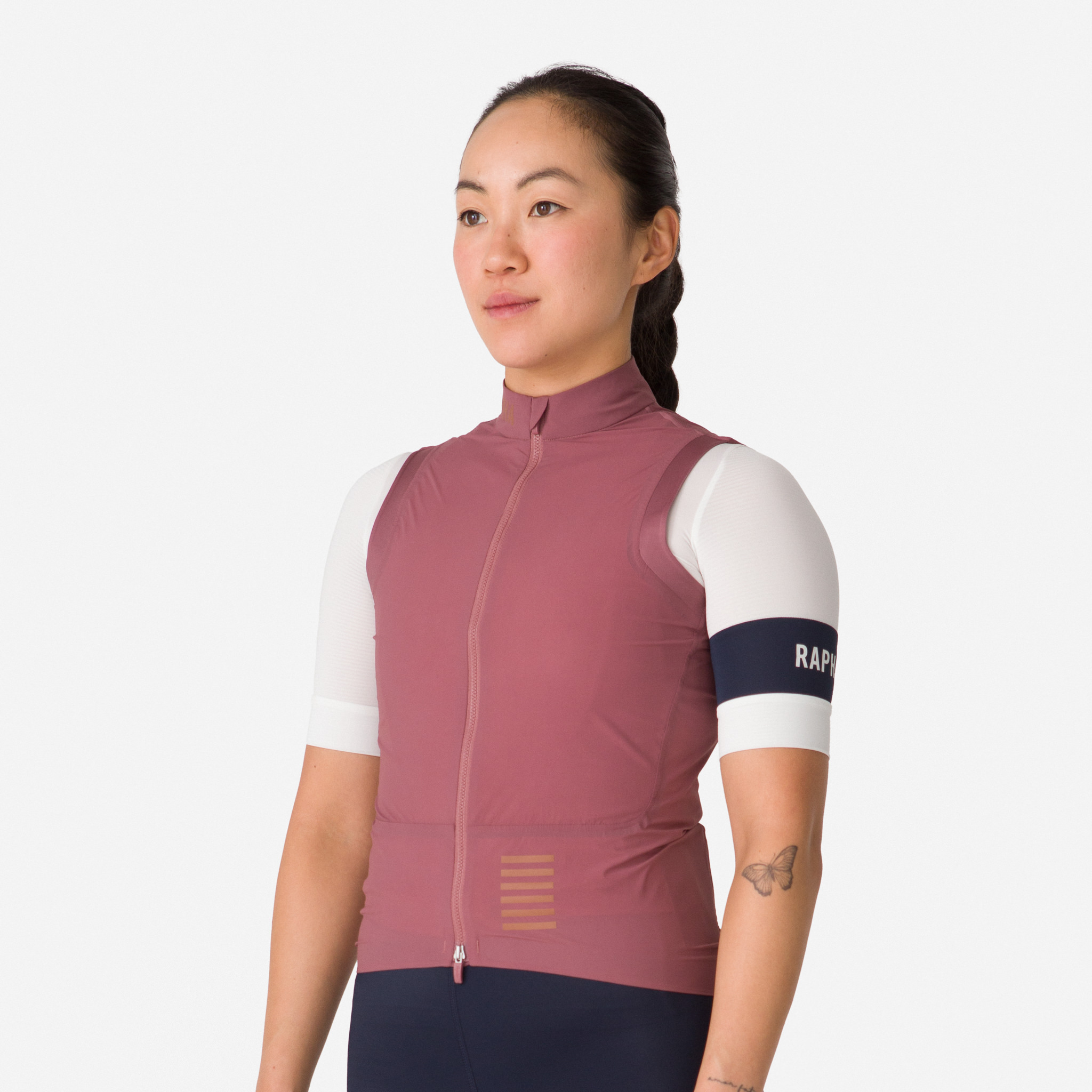 Rapha Pro Team Lightweight Cycling Gilet Rose Brown/Rust Brown | 46185RCUW