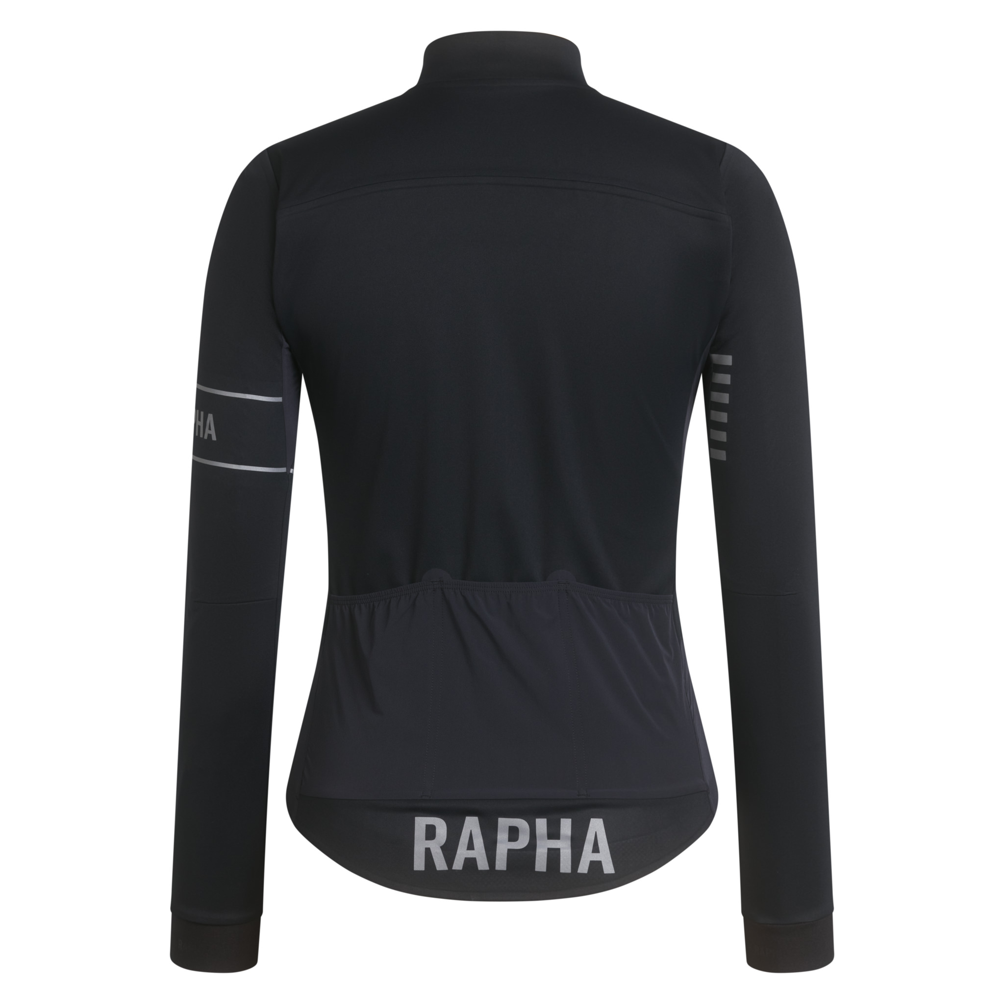 Rapha Pro Team Long Sleeve GORE-TEX INFINIUM Jersey Black/Black | 12468LRBD