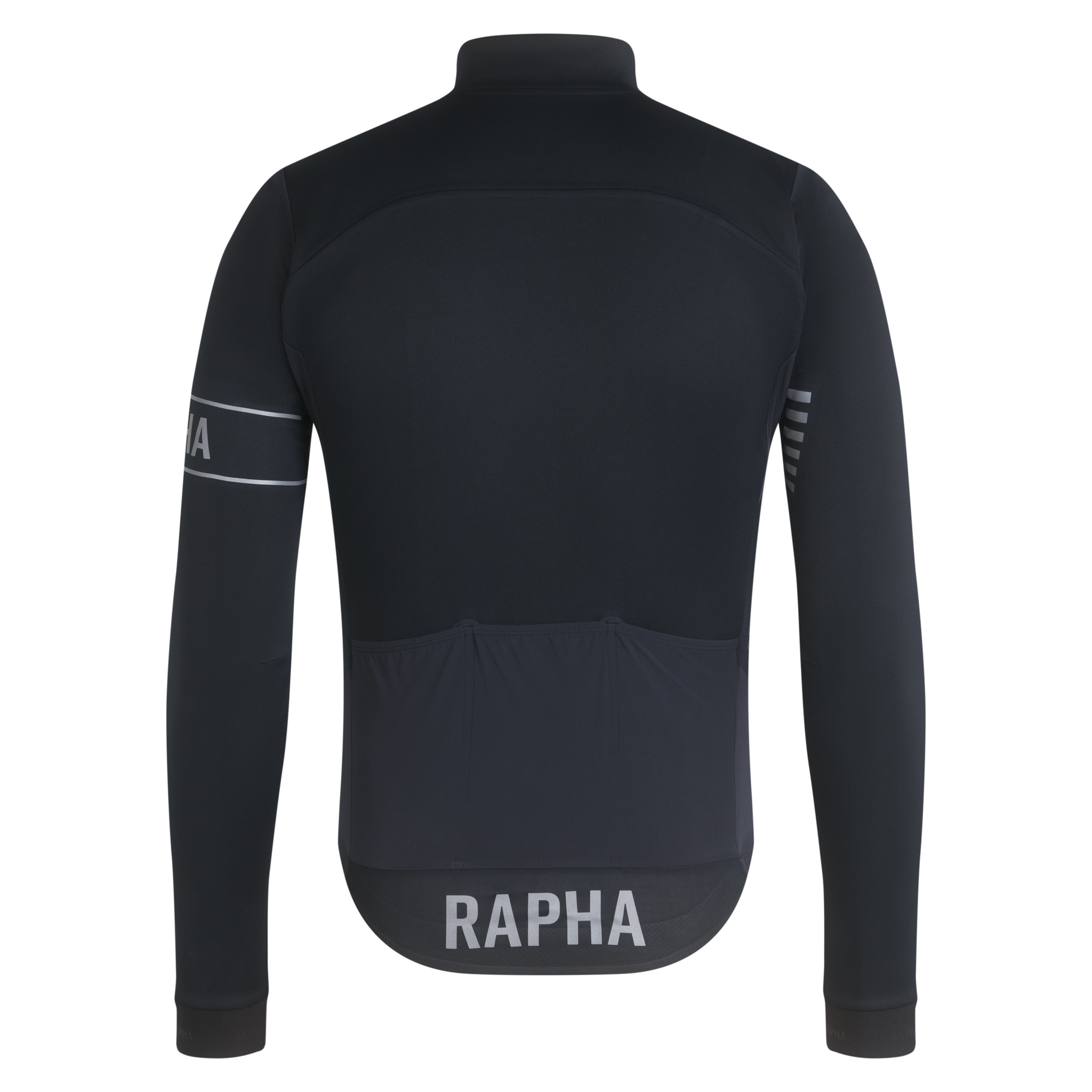 Rapha Pro Team Long Sleeve GORE-TEX INFINIUM Jersey Black/Black | 15496MKLG