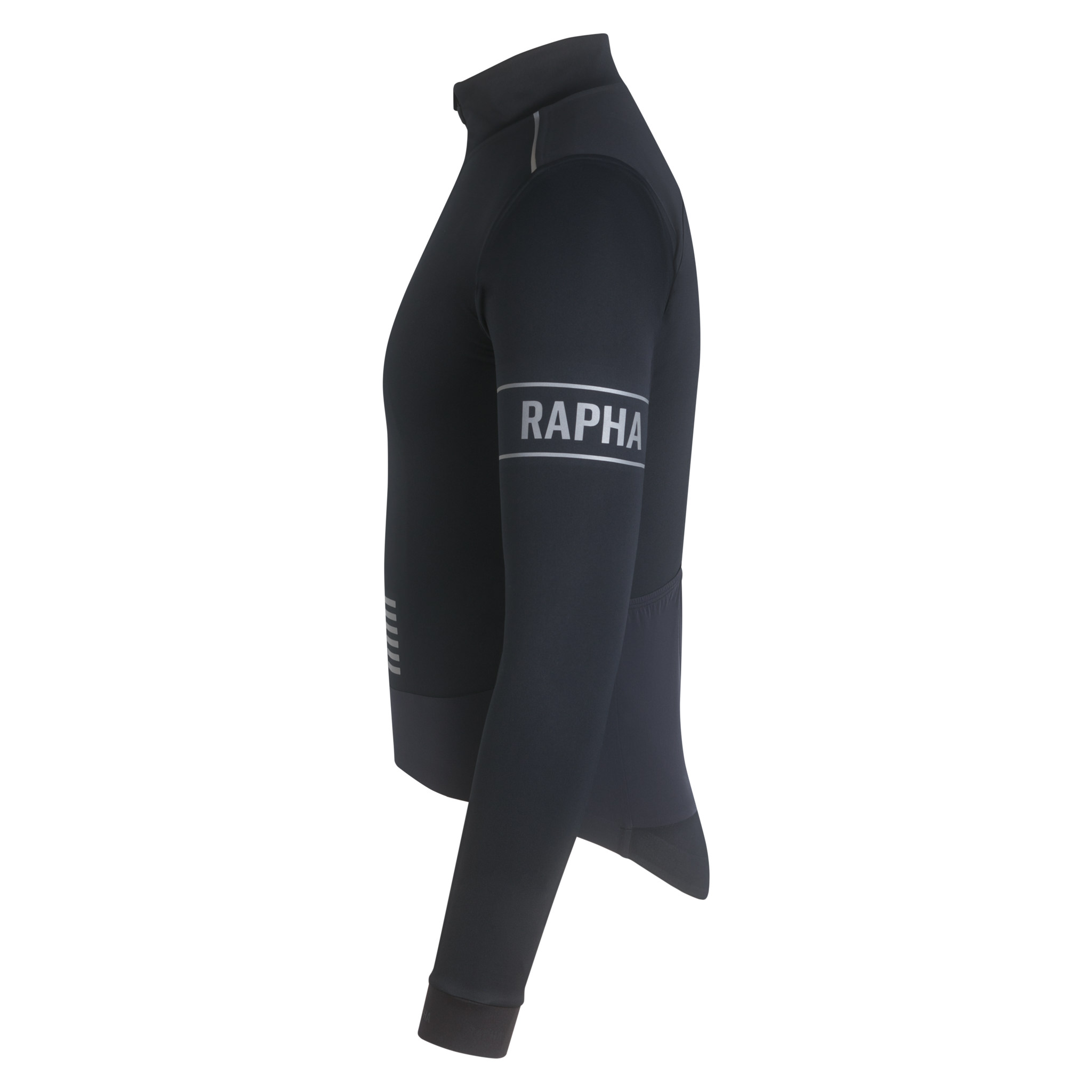 Rapha Pro Team Long Sleeve GORE-TEX INFINIUM Jersey Black/Black | 15496MKLG