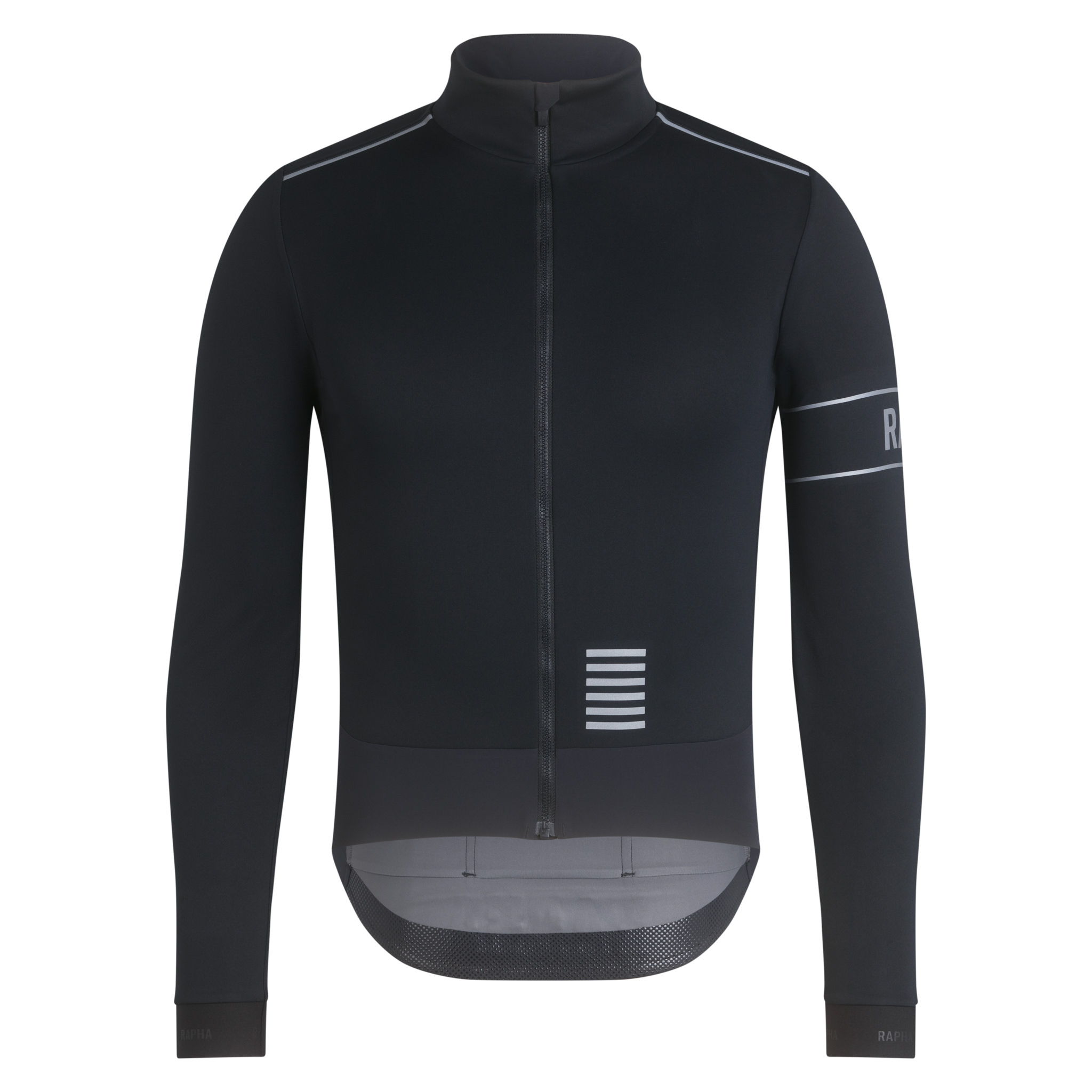 Rapha Pro Team Long Sleeve GORE-TEX INFINIUM Jersey Black/Black | 15496MKLG