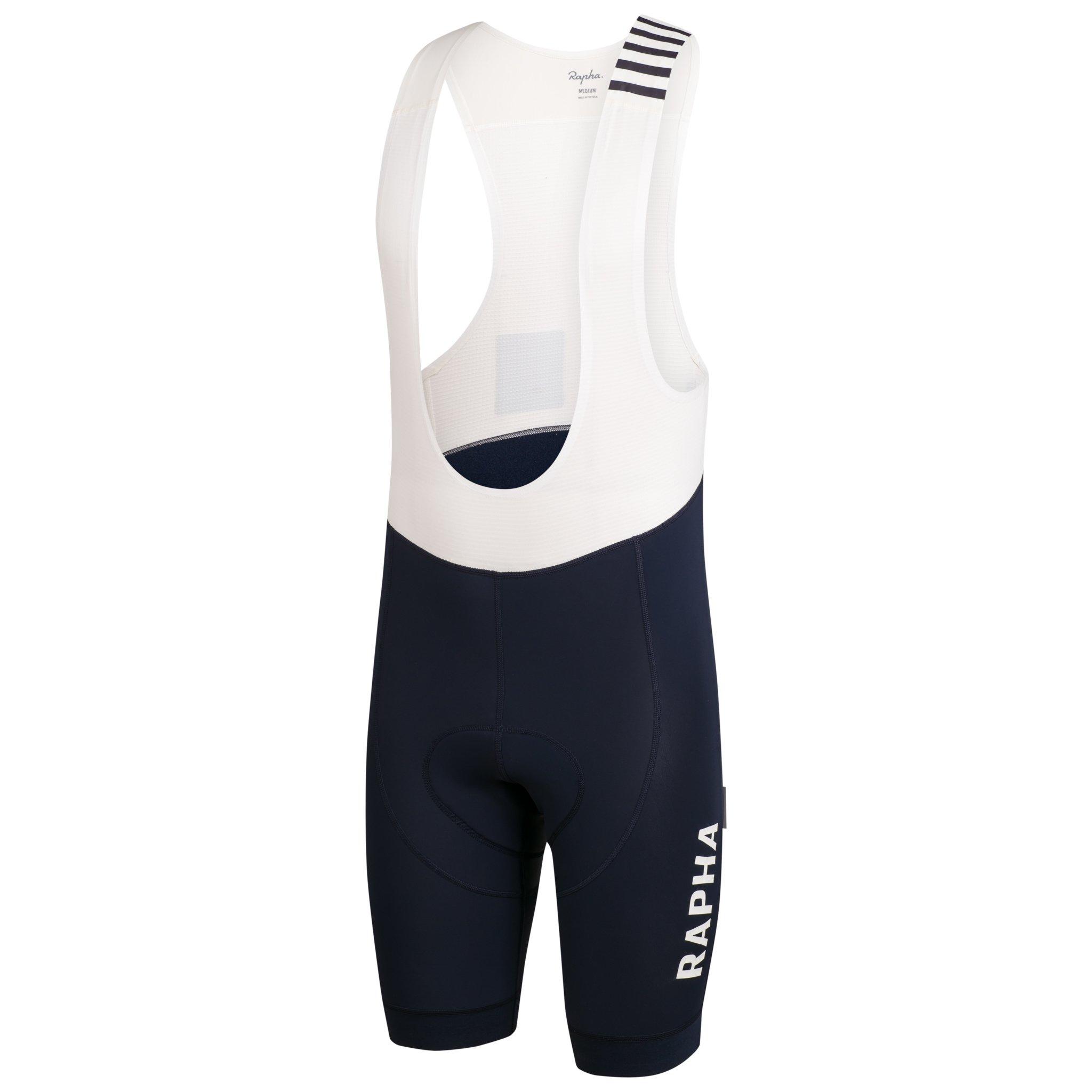 Rapha Pro Team Winter Cycling Bib Shorts For Riding In Cold Weather Dark Navy/White | 16382PLXO