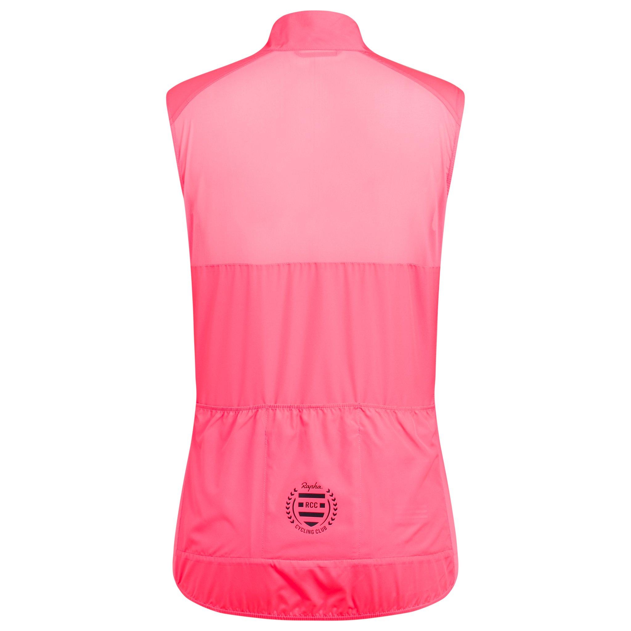 Rapha RCC Brevet Gilet High-Vis Pink | 82319LEMR