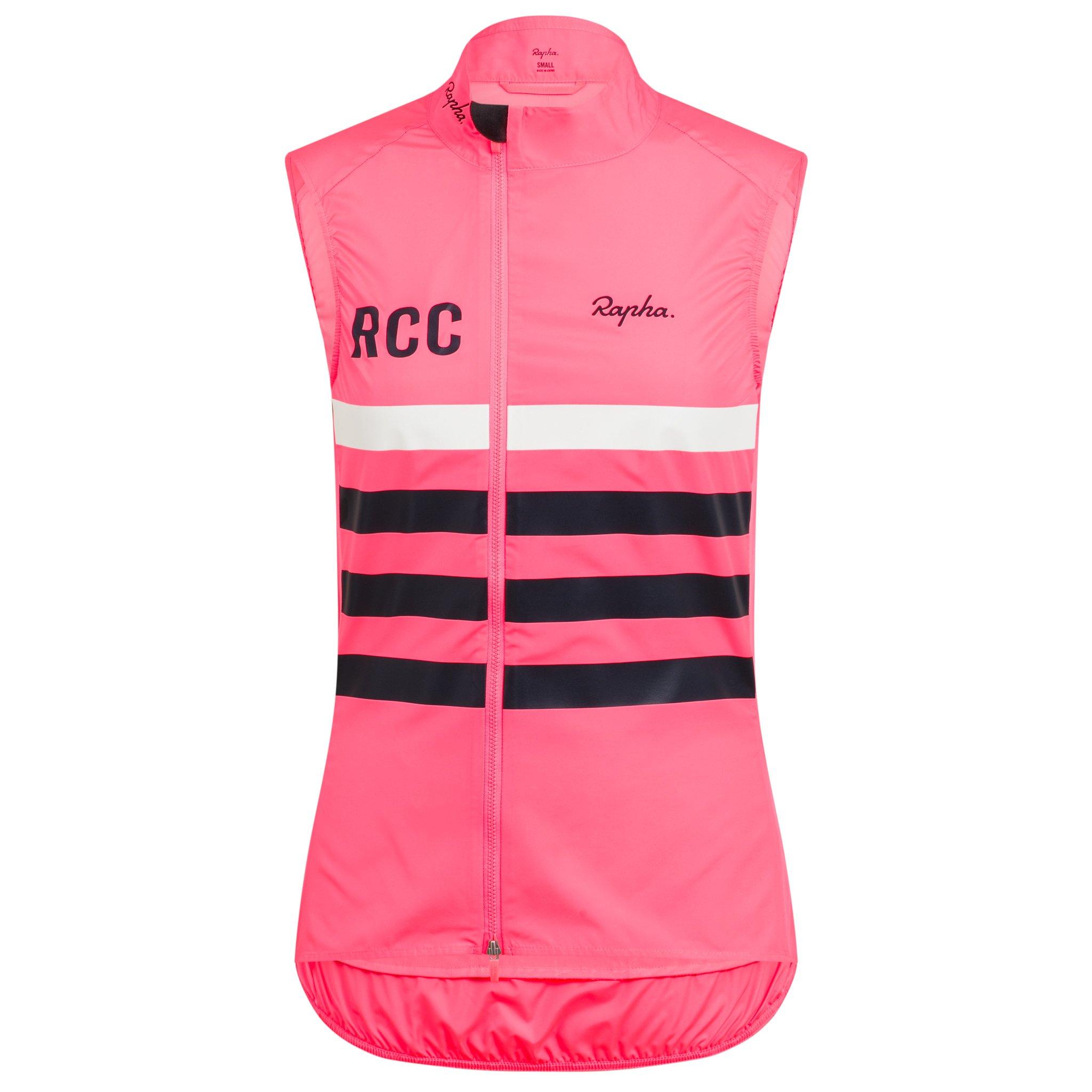 Rapha RCC Brevet Gilet High-Vis Pink | 82319LEMR