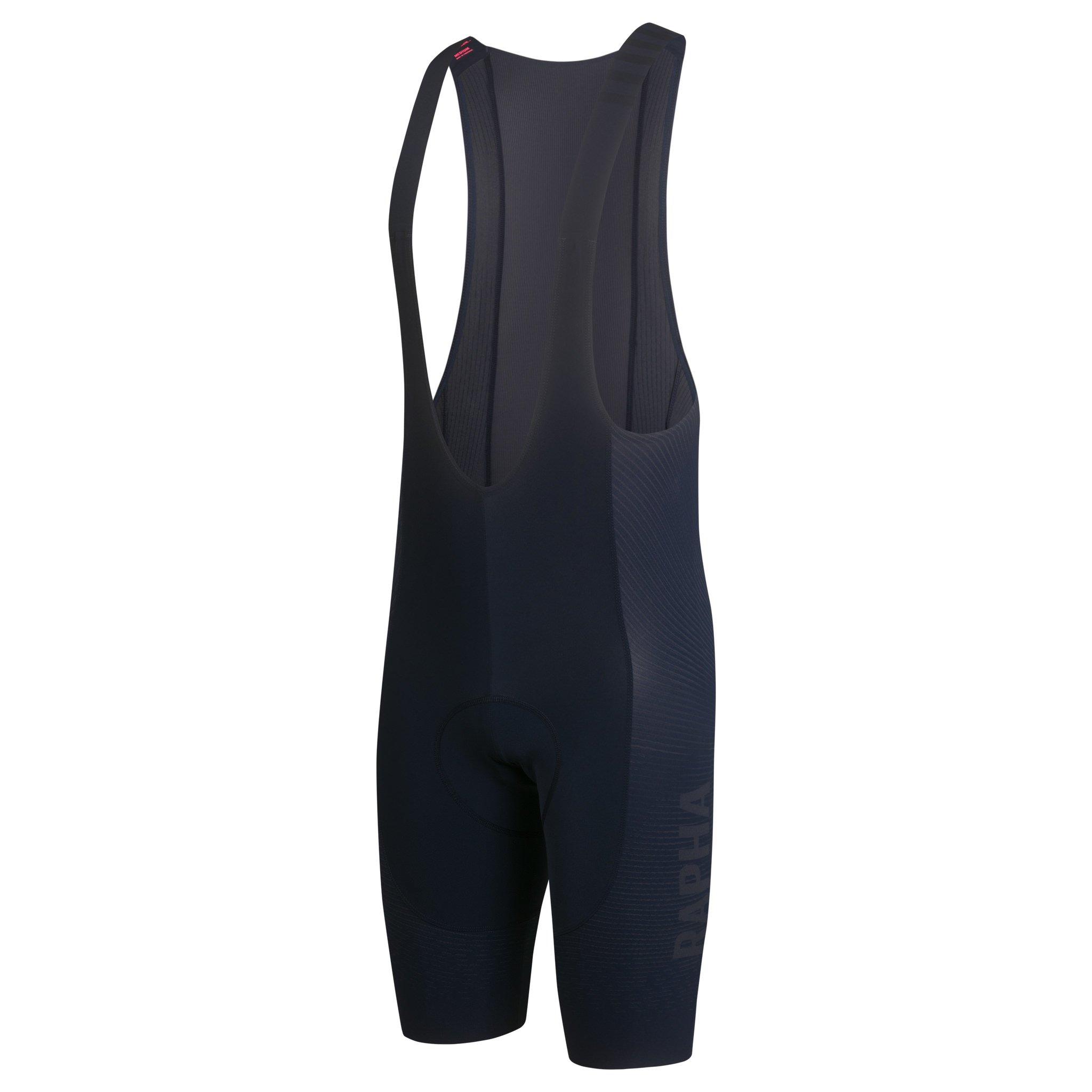 Rapha RCC Pro Team Powerweave Bib Shorts Dark Navy/Carbon Grey | 57918VXFN