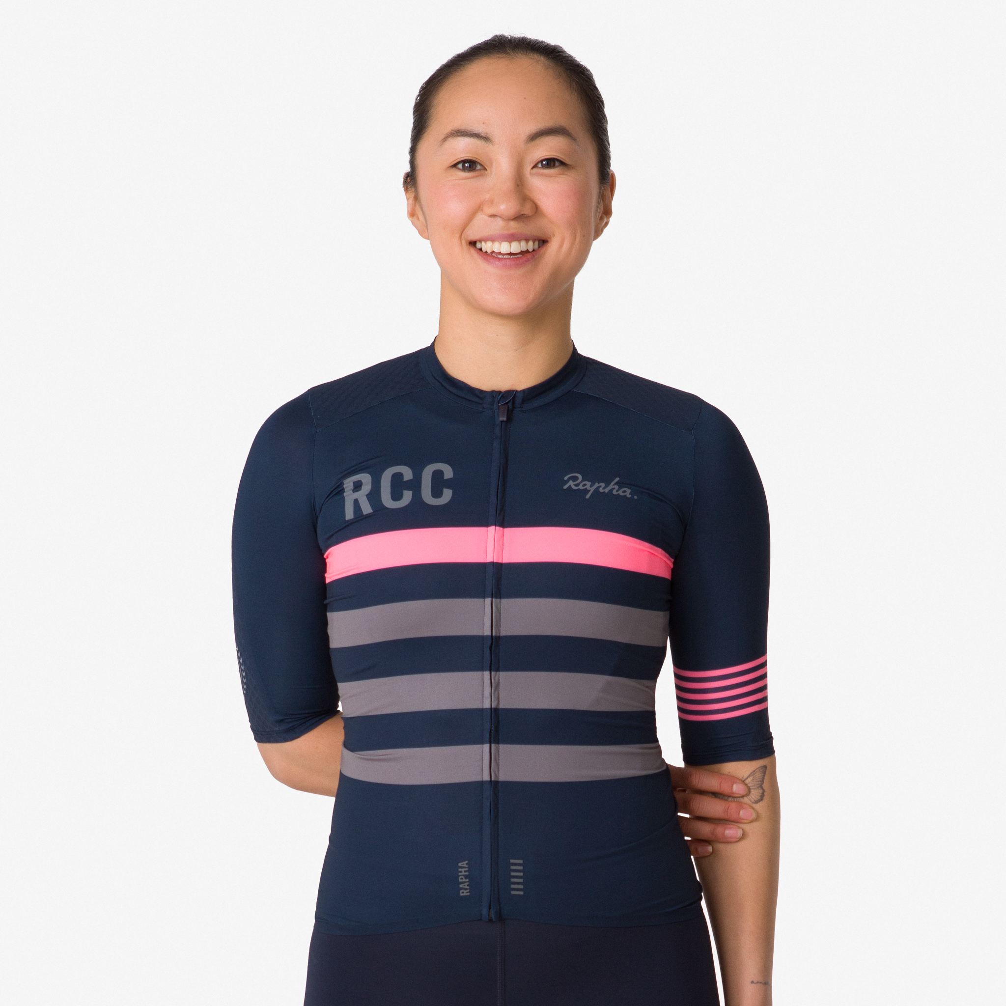 Rapha RCC Women`s Pro Team Aero Jersey Dark Navy | 24309FVKT