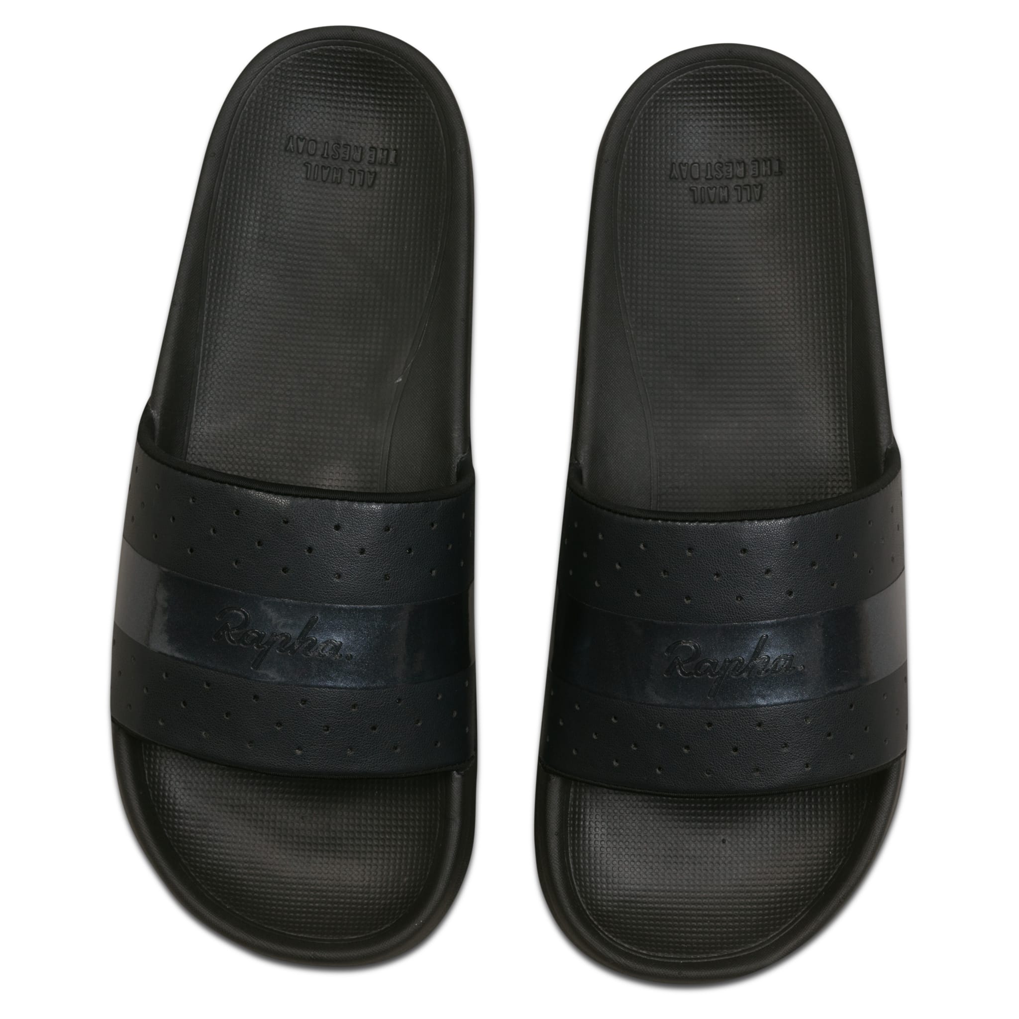 Rapha Rapha Unisex Cycling Slides / Sandals Black | 50687PHGR