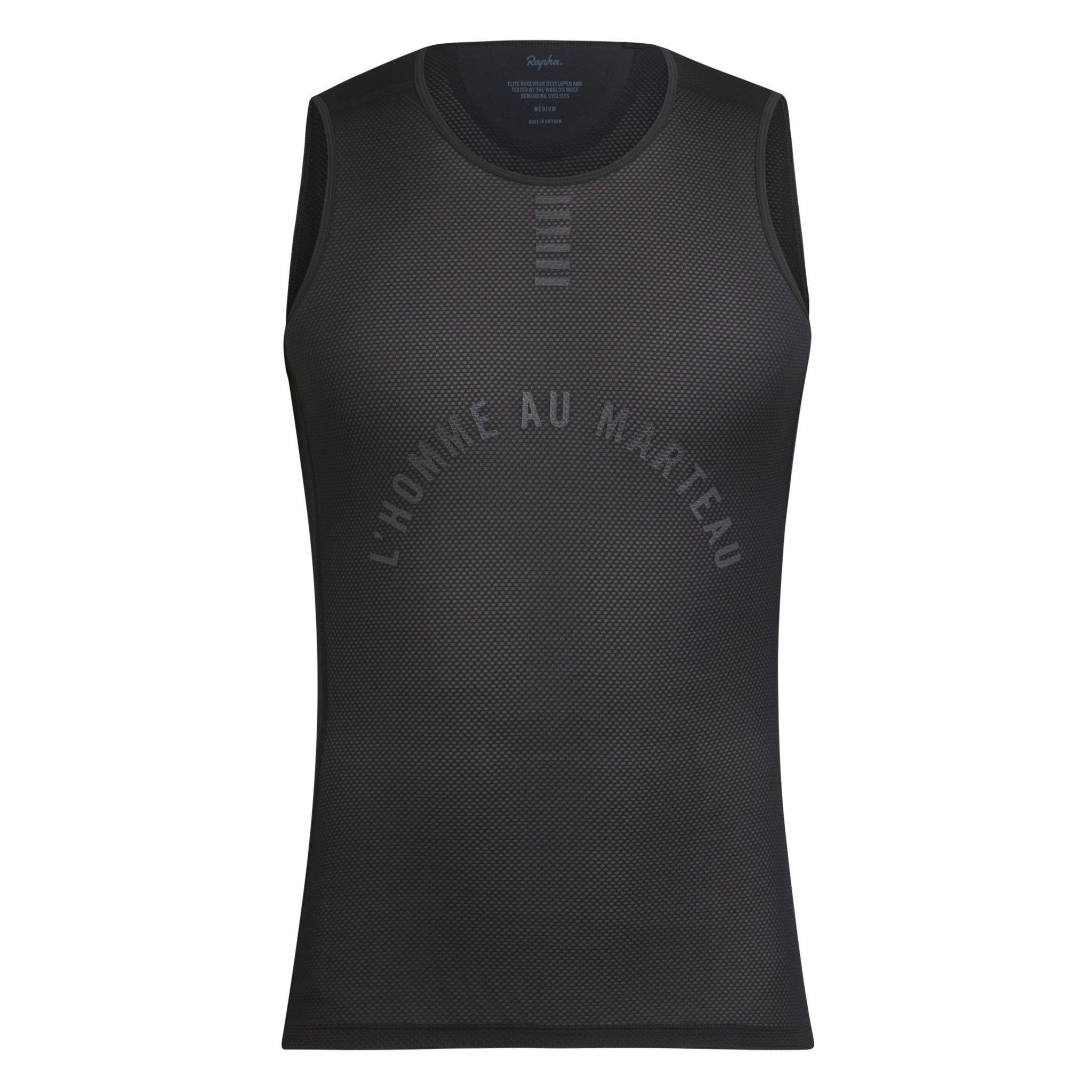 Rapha Sleeveless Cycling Base Layer Black | 89463TIUG