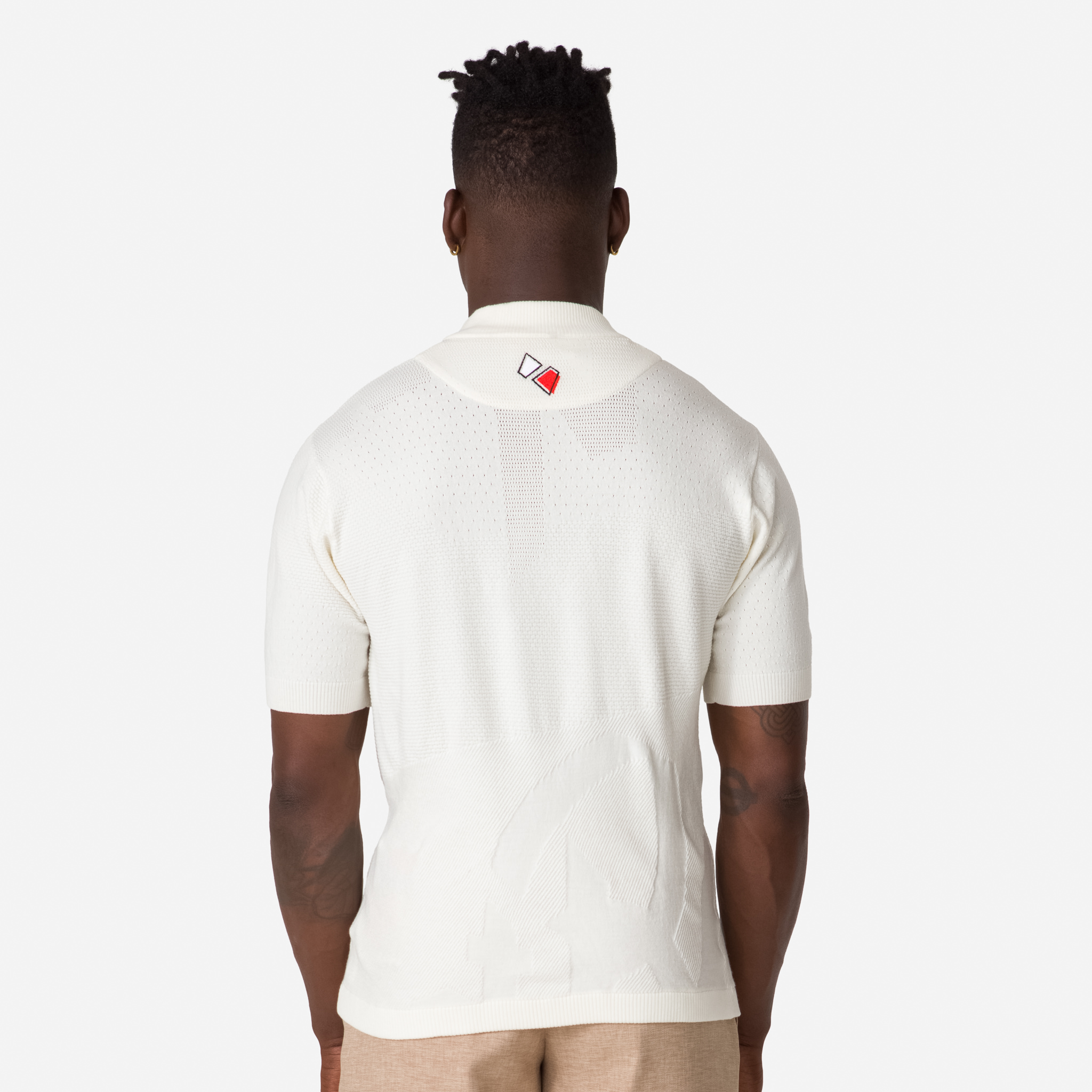 Rapha St Raphael Quarter Zip Knit White | 79460DYFP