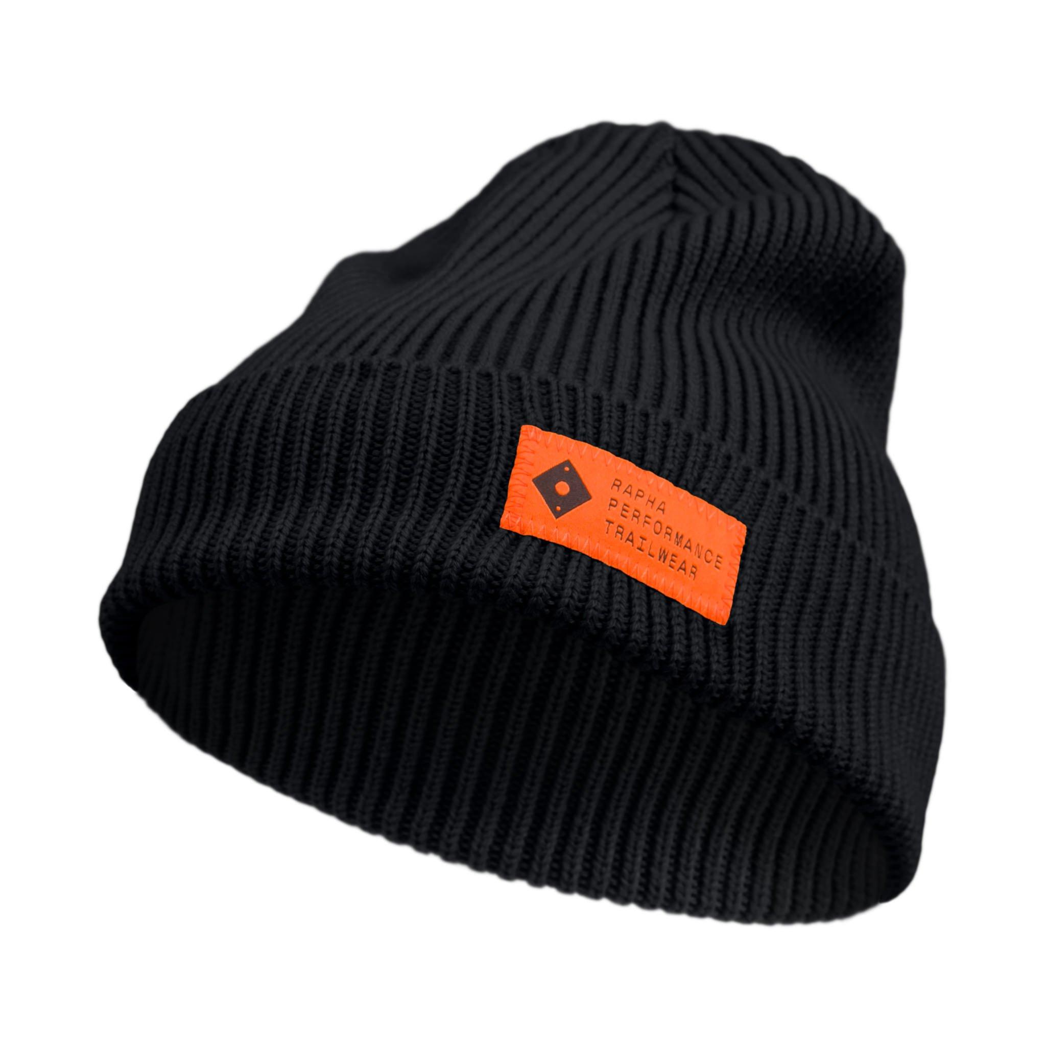 Rapha Trail Beanie Black/Orange | 03215HTKE