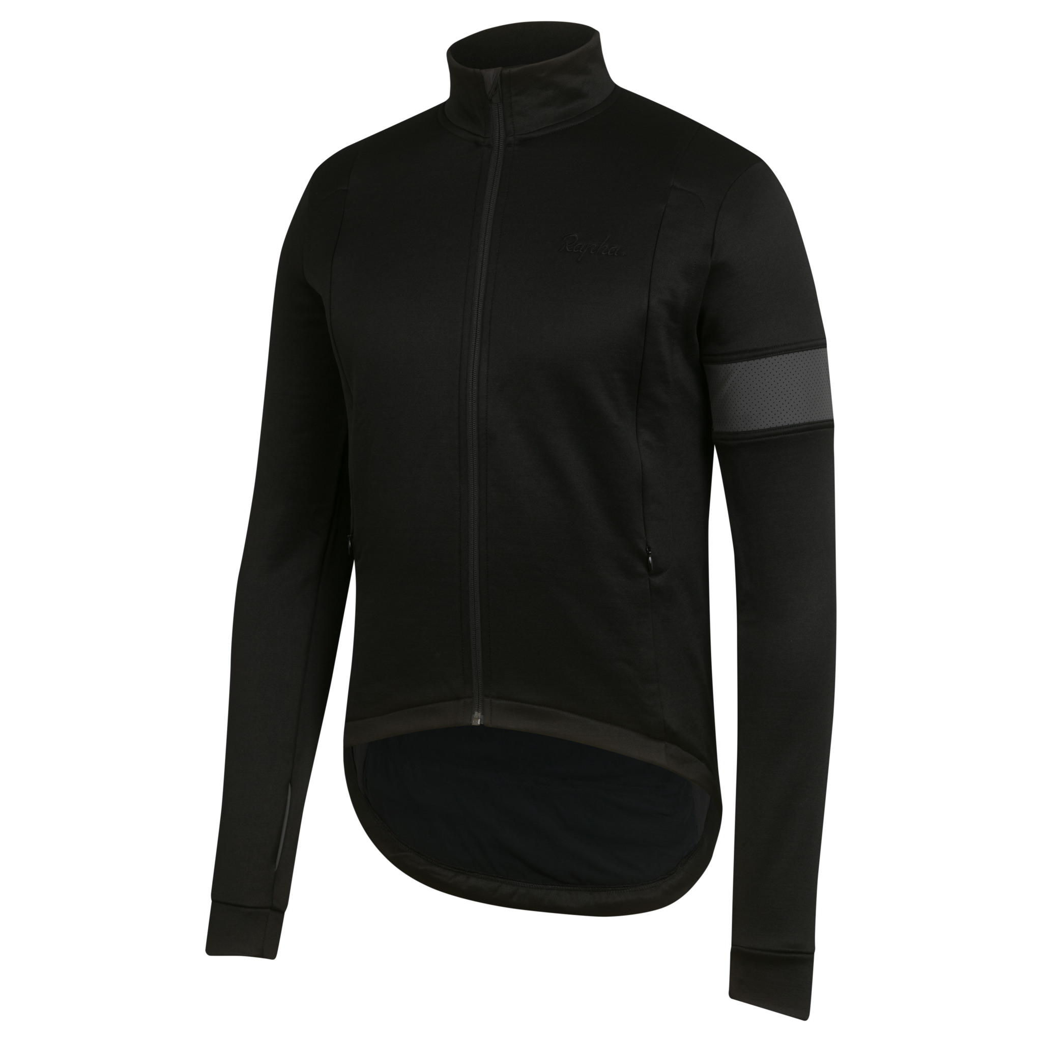 Rapha Winter Windproof Jersey Black | 56498XJGV